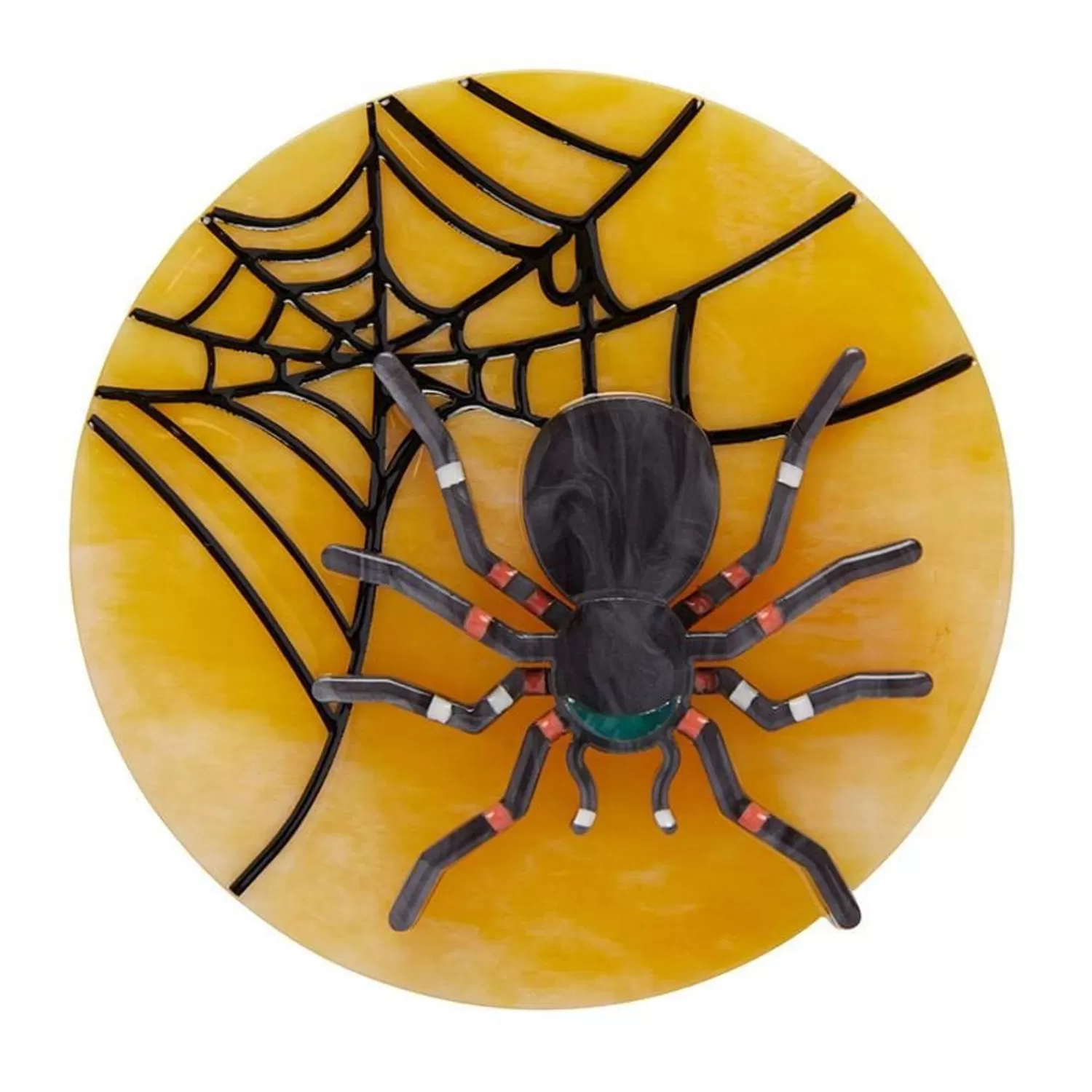 Itsy Bitsy Spider Brooch*Erstwilder New