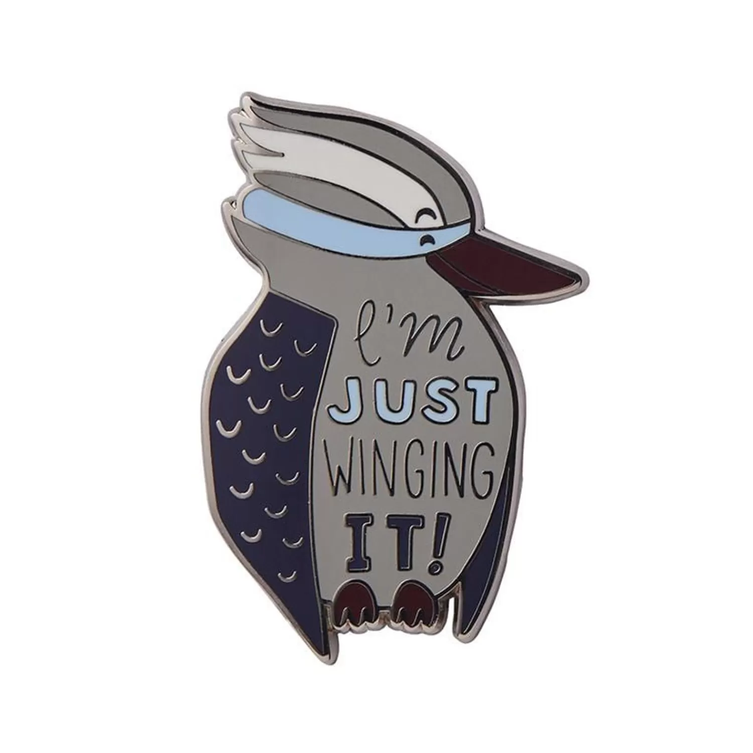 Just Winging It Enamel Pin*Erstwilder Cheap