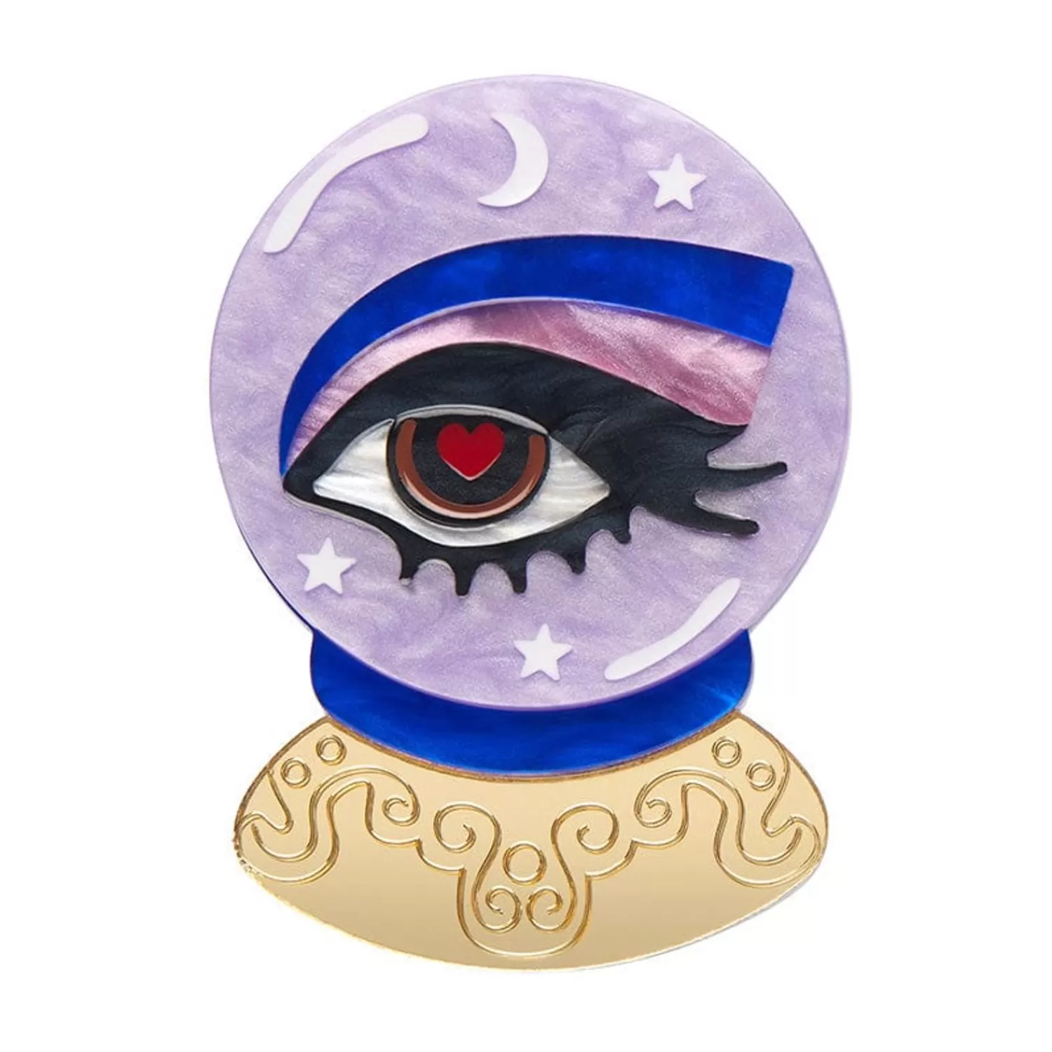 Keen-Eyed Insight Brooch*Erstwilder Fashion