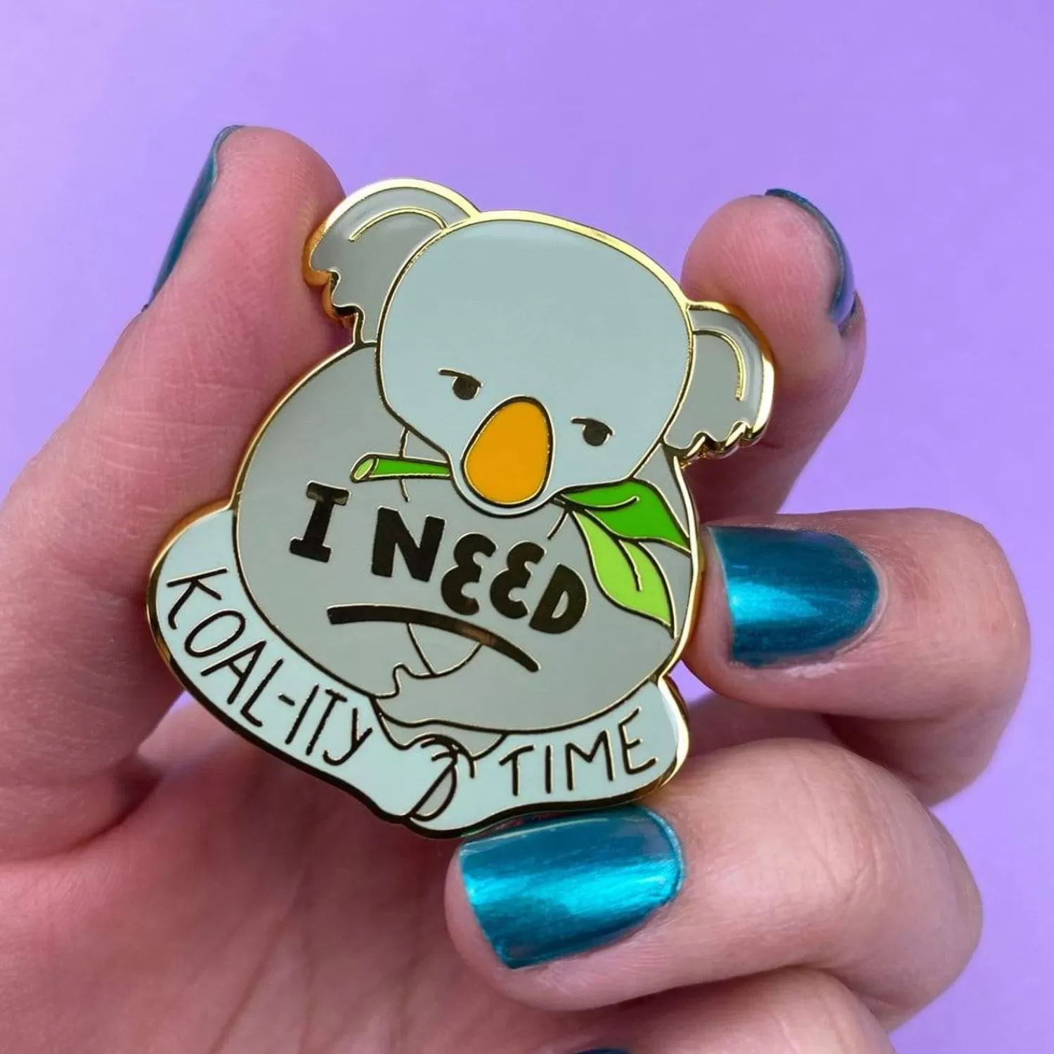 Koal-Ity Time Enamel Pin*Erstwilder Outlet