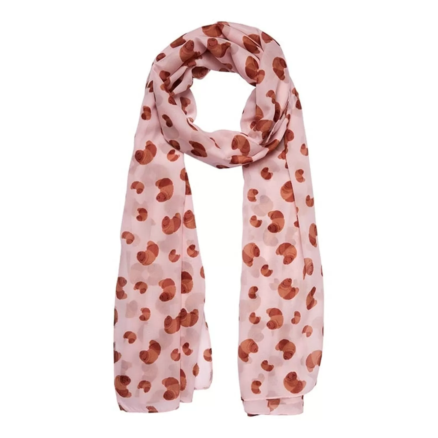 La Croissant Large Neck Scarf - Pink*Erstwilder Discount