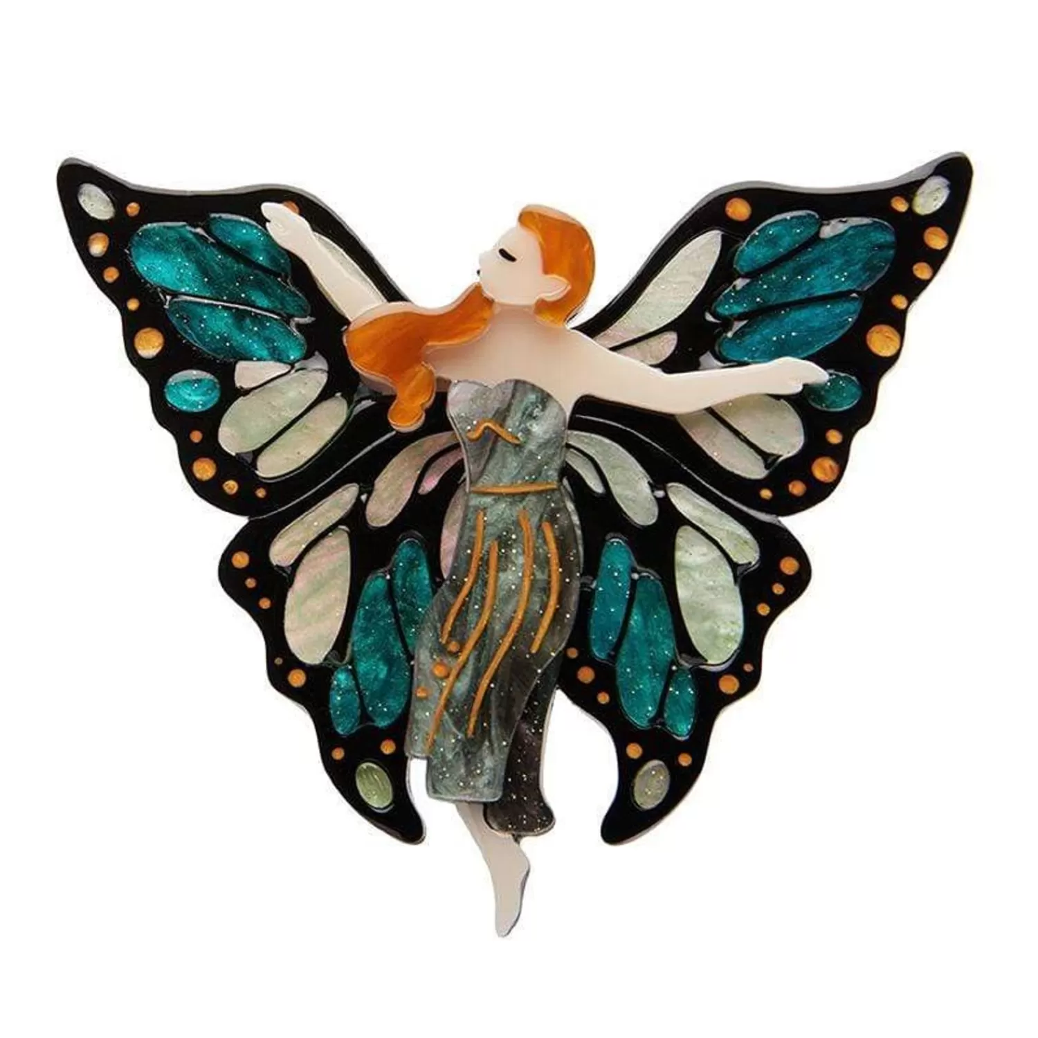 La Fee Verte Brooch*Erstwilder Clearance