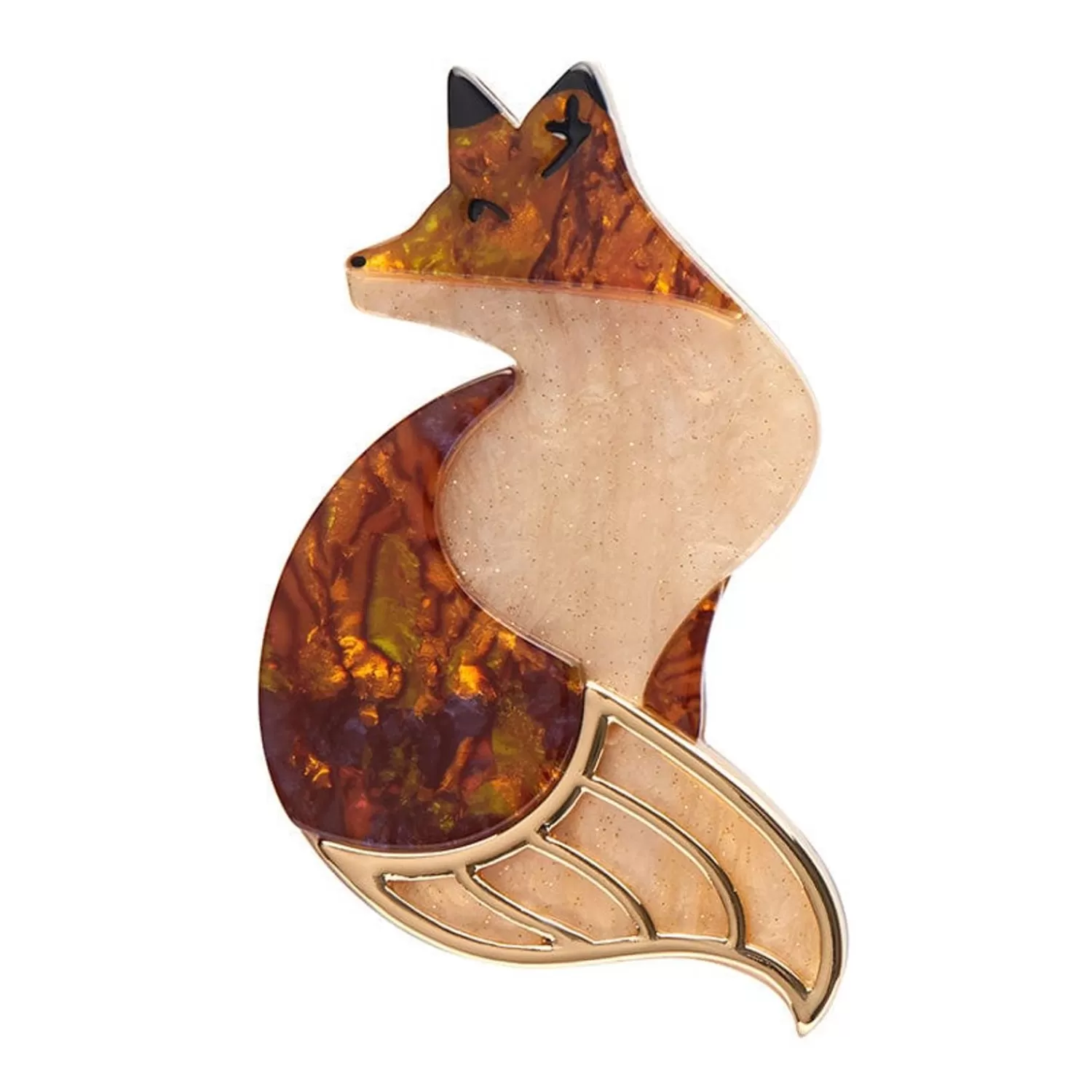 La Formidable Fauve Brooch*Erstwilder Shop