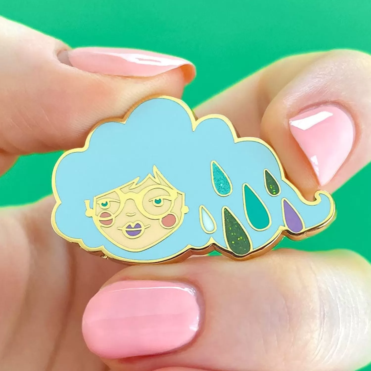 Lainey The Rainy Enamel Pin*Erstwilder Store