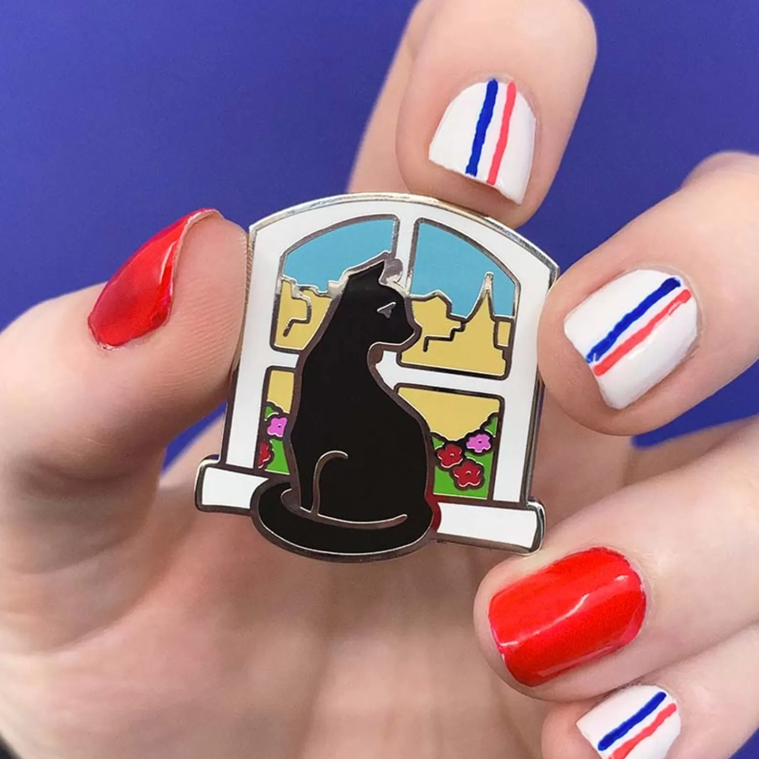 Le Chat Le Reveur Enamel Pin*Erstwilder Hot