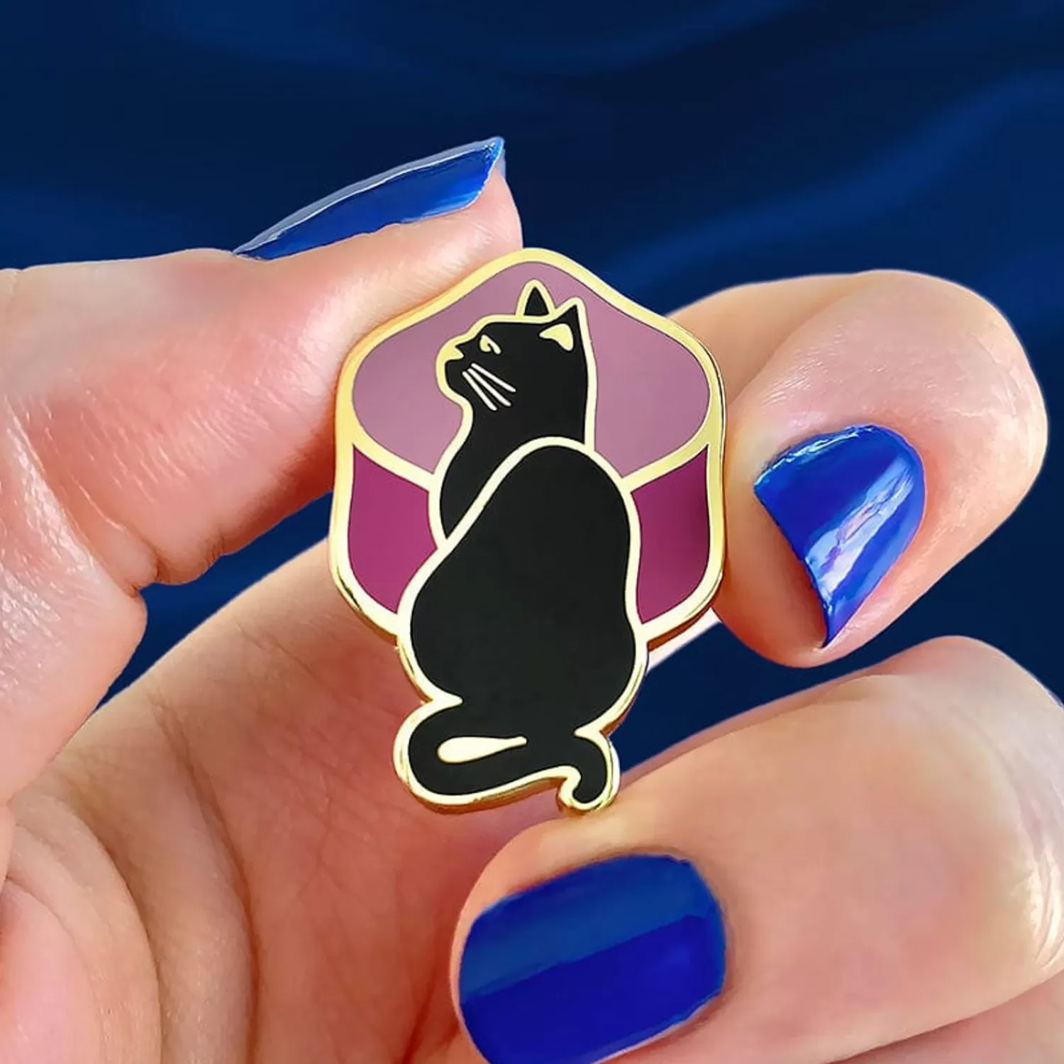 Le Chat Miaule Enamel Pin*Erstwilder Sale