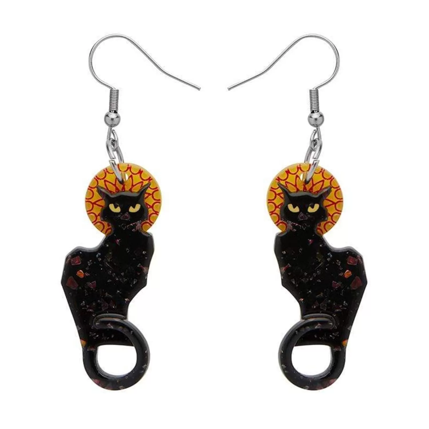 Le Chat Noir Earrings*Erstwilder Outlet