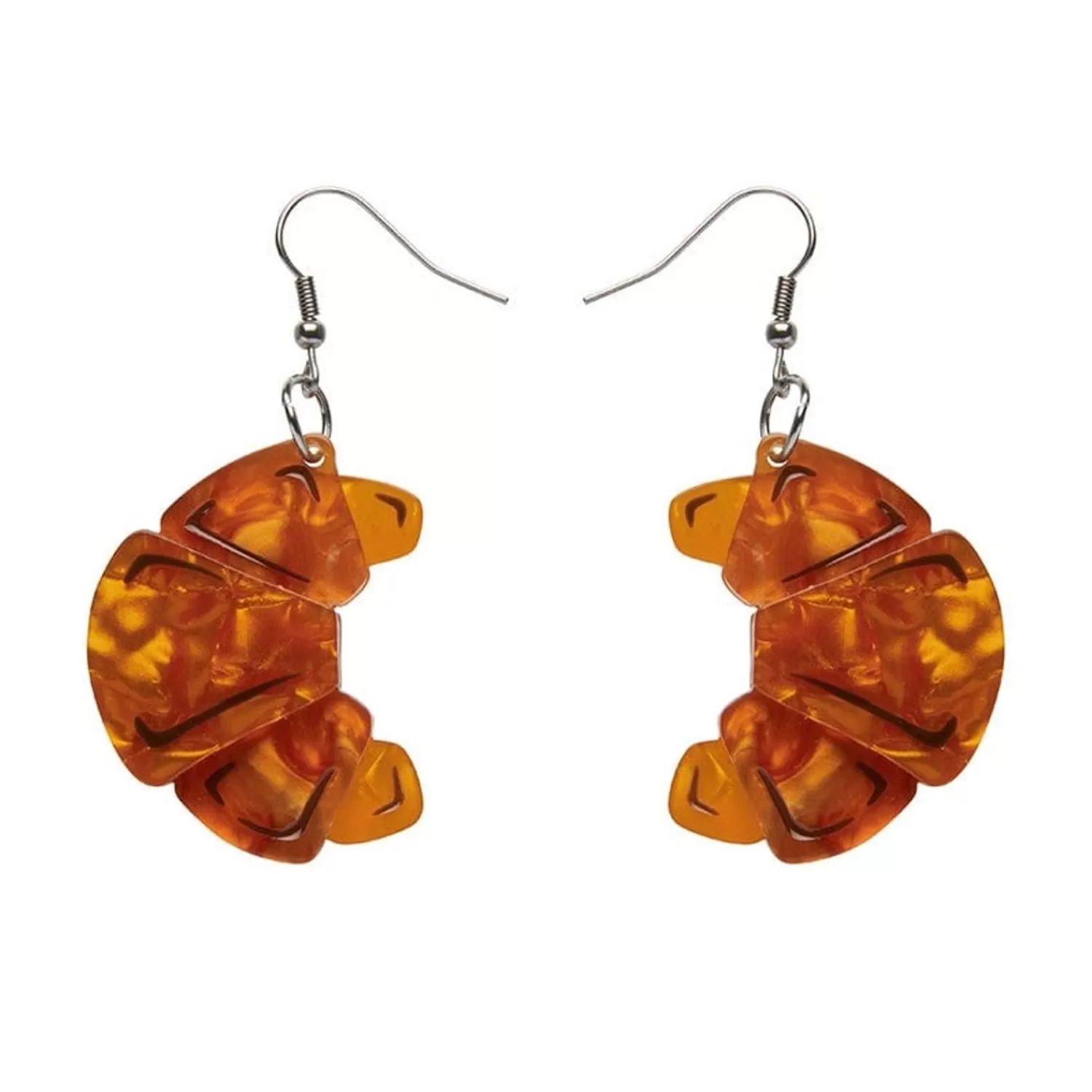 Le Croissant Hook Drop Earrings*Erstwilder Outlet