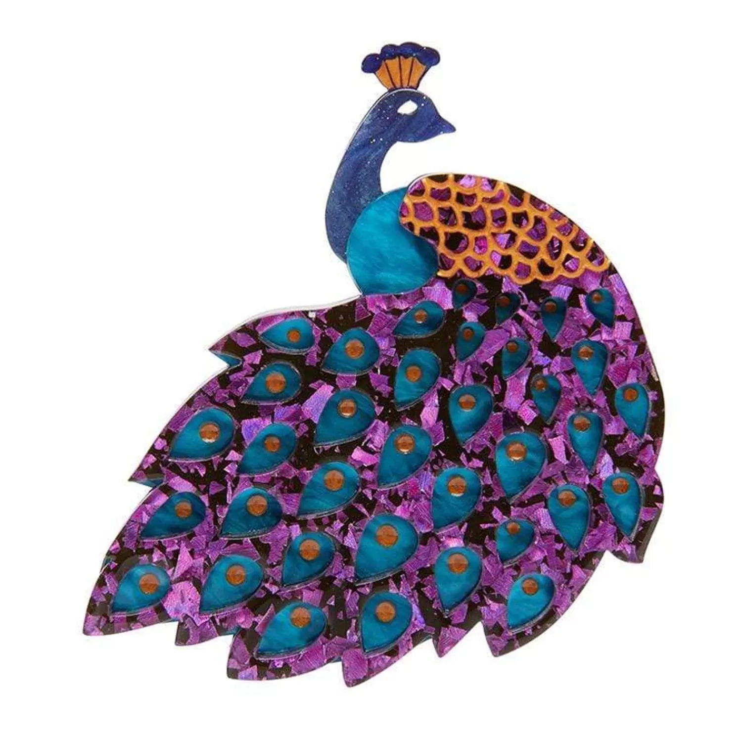 Le Peacock Royal Brooch*Erstwilder Hot