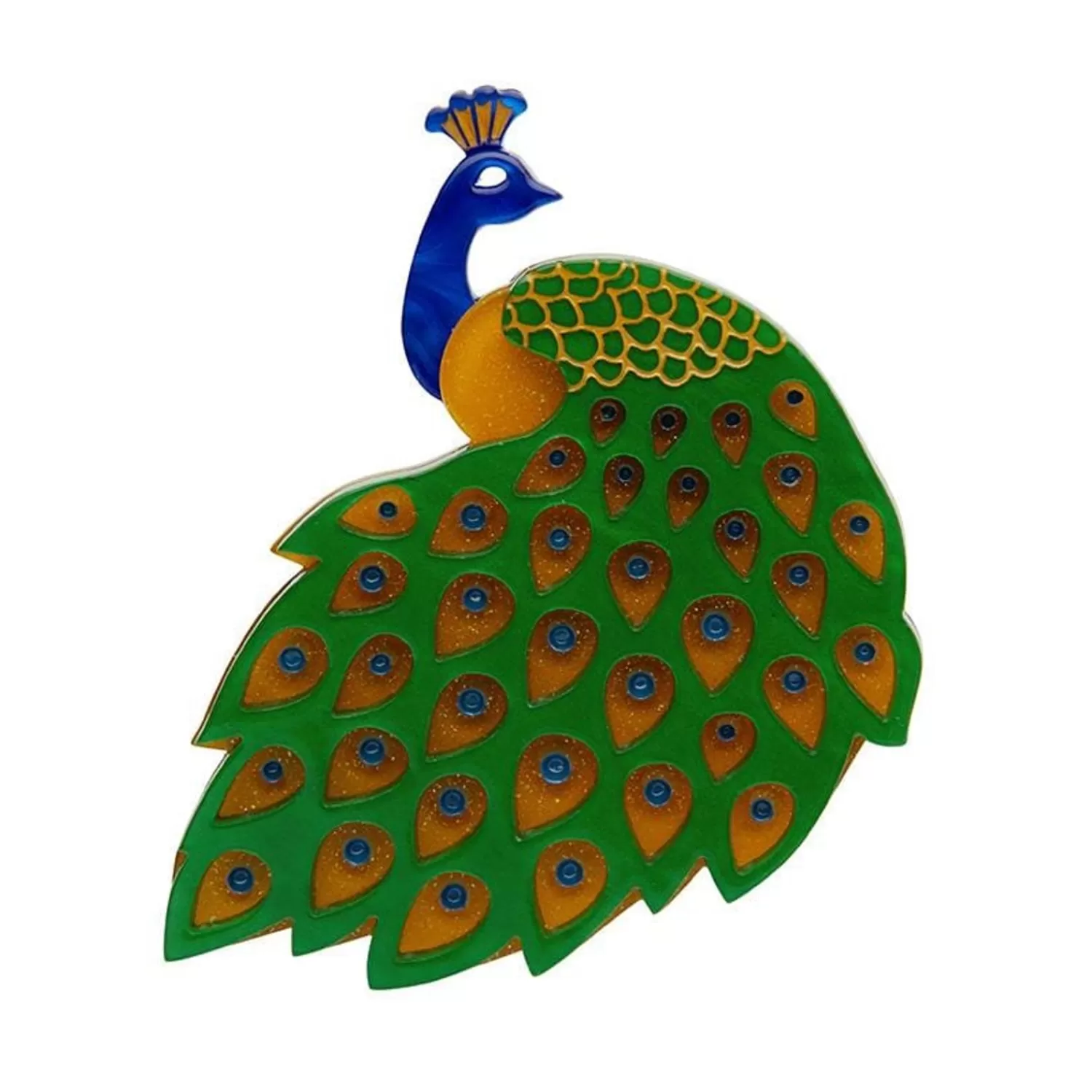 Le Peacock Royal Brooch*Erstwilder Outlet