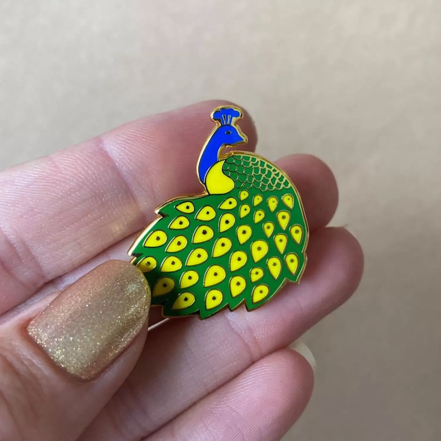 Le Peacock Royal Enamel Pin*Erstwilder Cheap