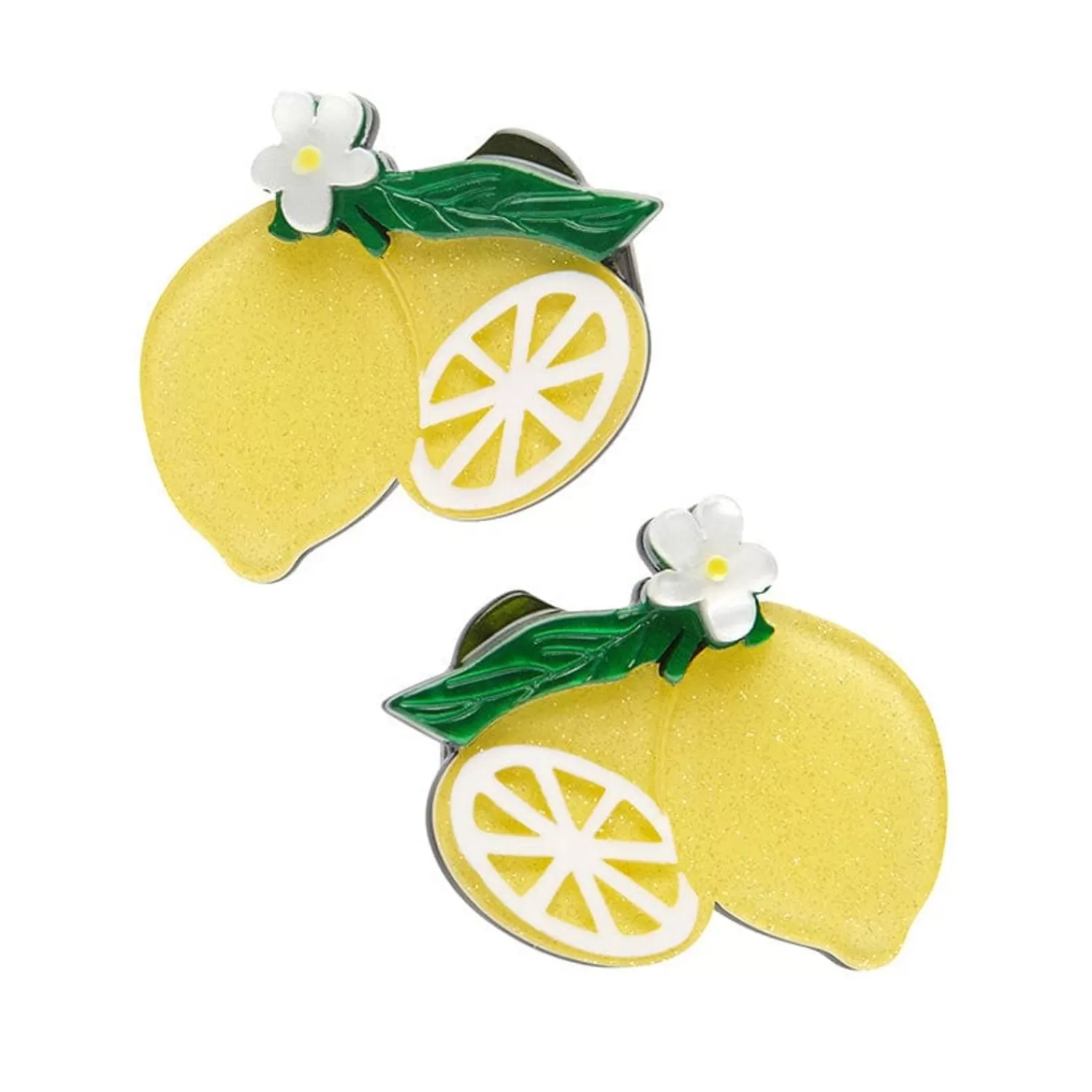 Lemon Drop Hair Clips Set - 2 Piece*Erstwilder Online