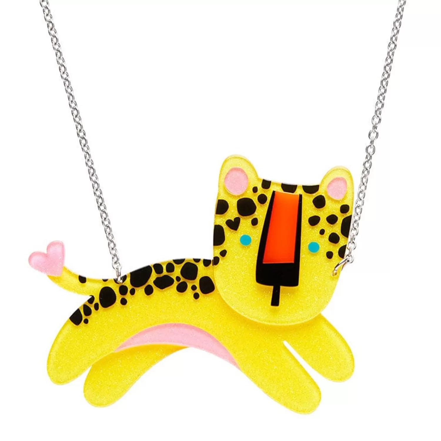 Leo The Leopard Necklace*Erstwilder Cheap