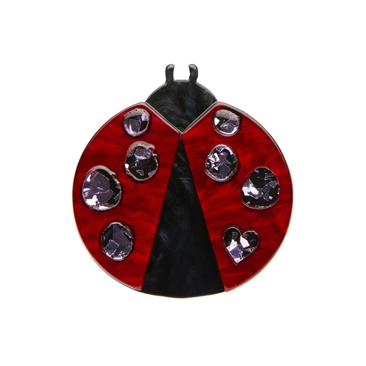 Lou Lou Ladybug Mini Brooch*Erstwilder Clearance