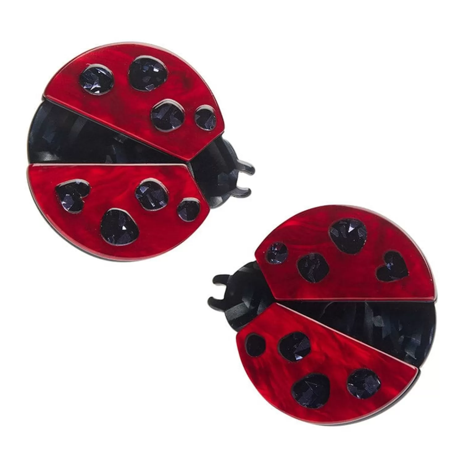 Lou-Lou Ladybug Hair Clips Set - 2 Piece*Erstwilder Best Sale