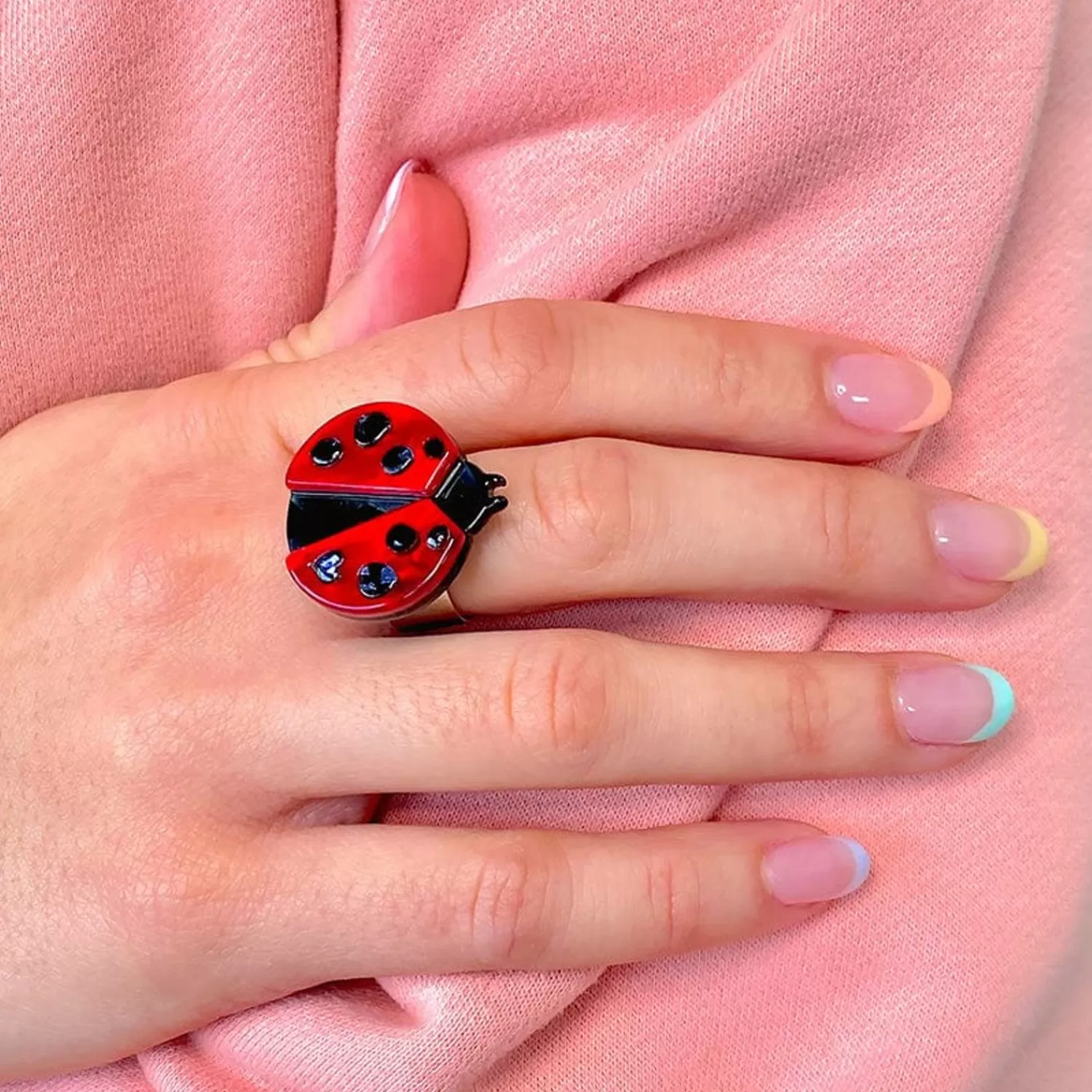 Lou-Lou Ladybug Statement Ring*Erstwilder Outlet