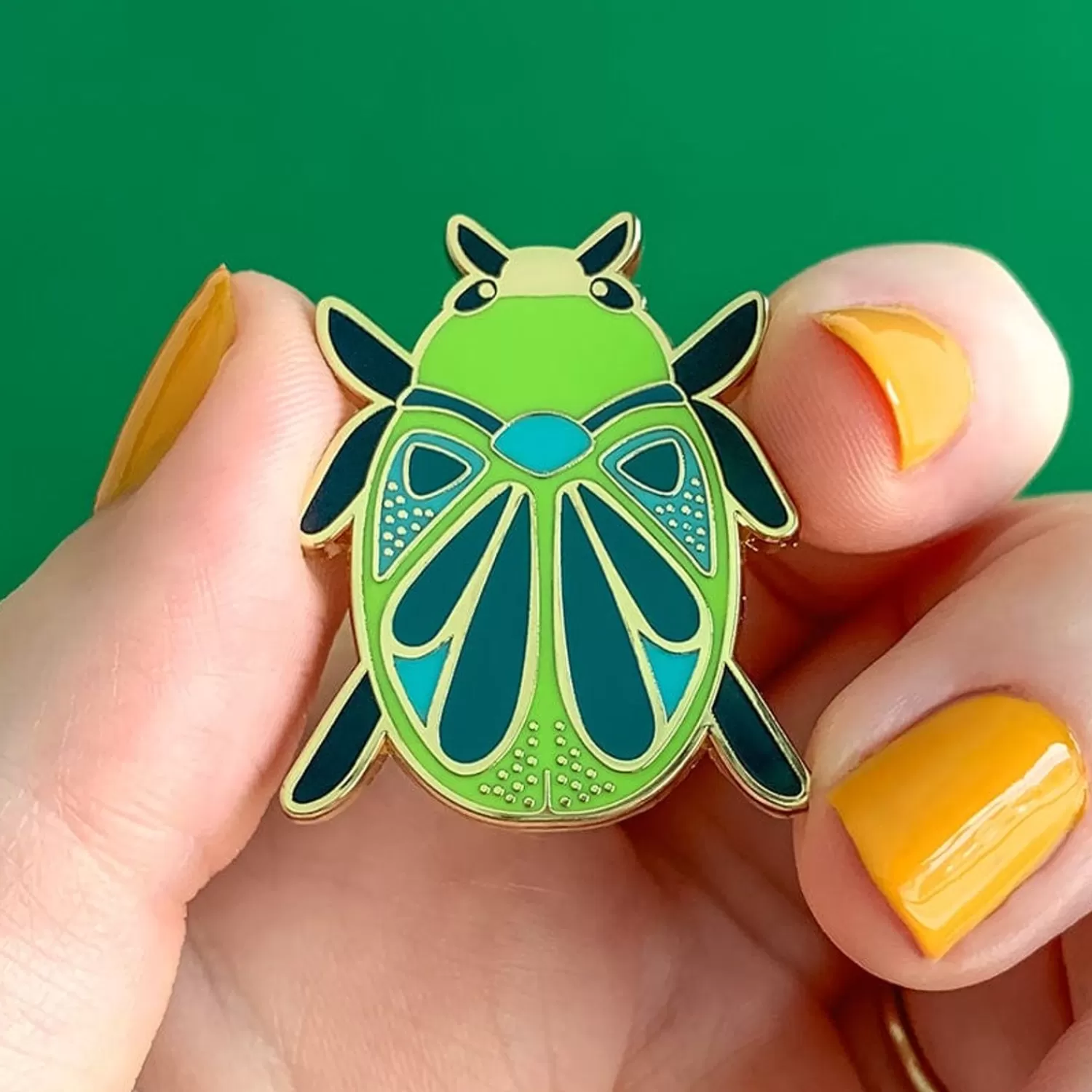 Luck Of The Beetle Enamel Pin*Erstwilder Clearance