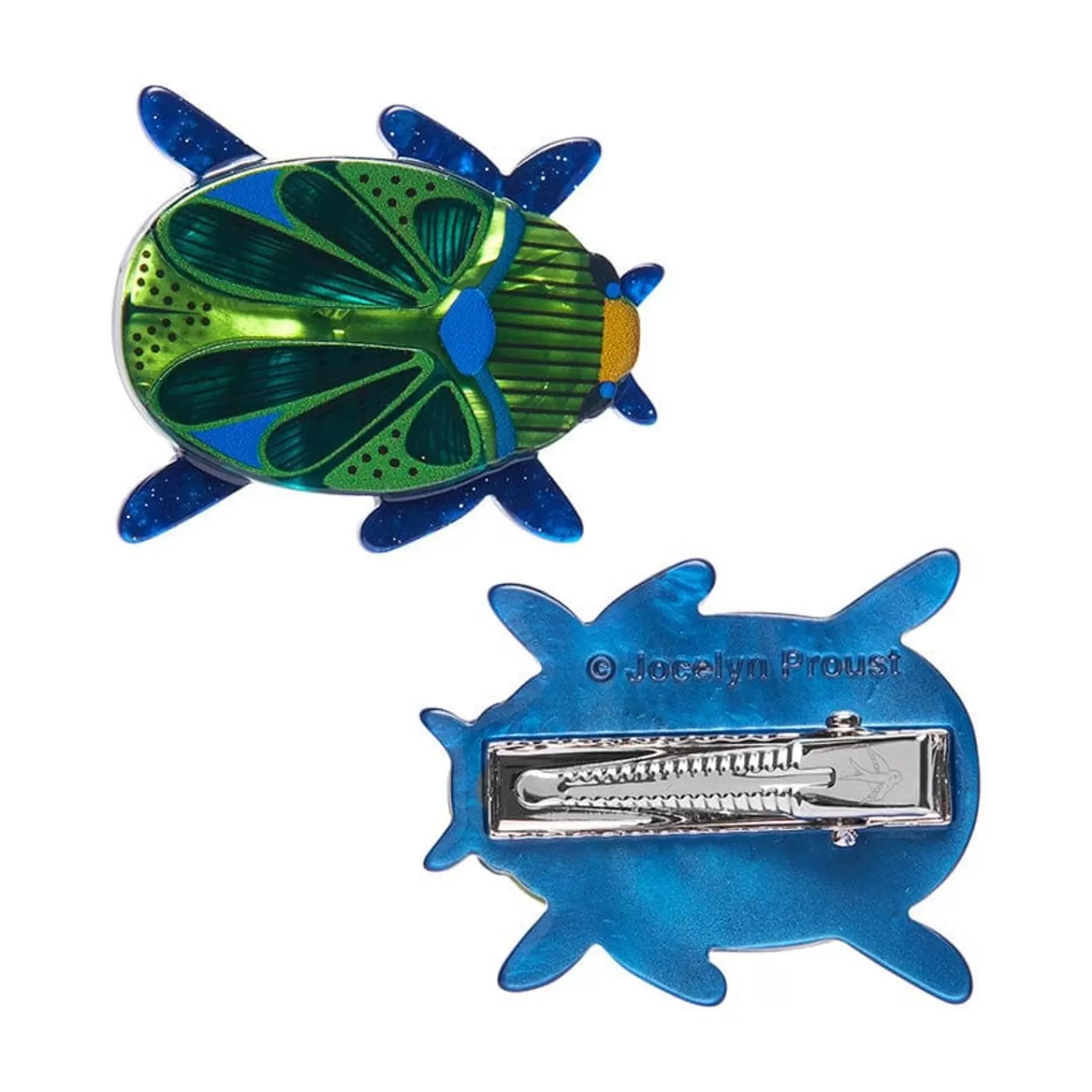 Luck Of The Beetle Hair Clips Set - 2 Piece*Erstwilder Shop