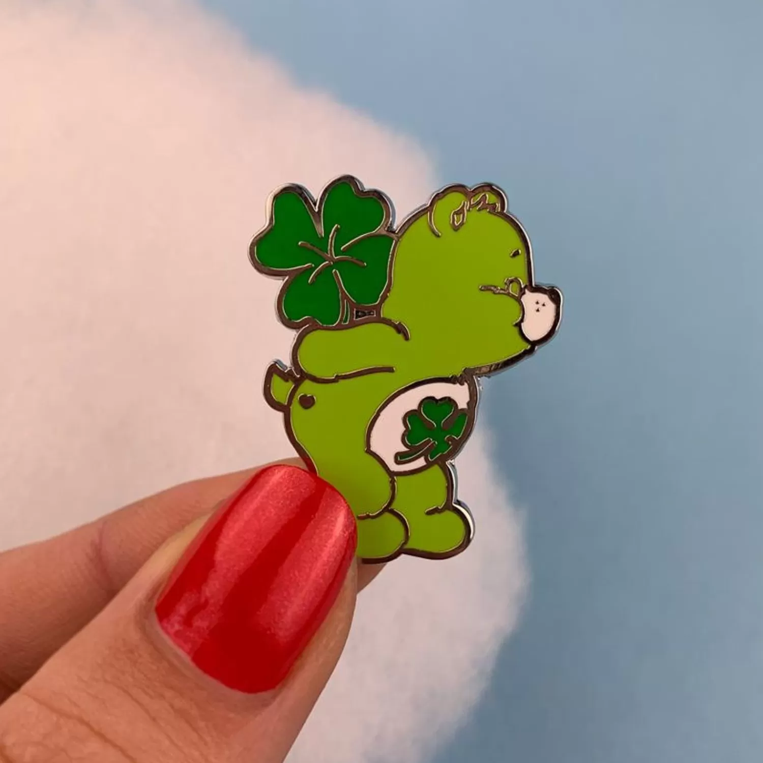 Lucky Charm Enamel Pin*Erstwilder Sale