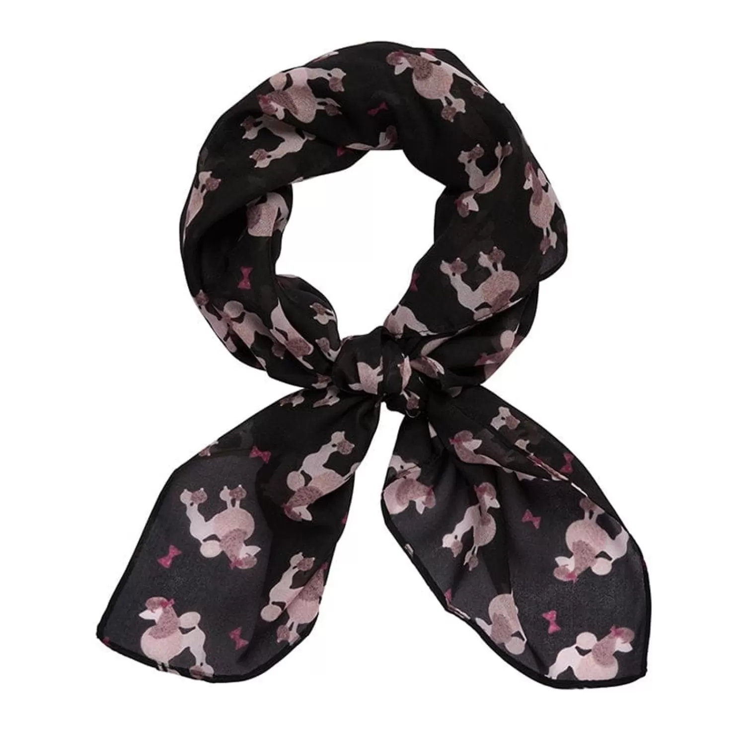 Madame Caniche Head Scarf - Black*Erstwilder Flash Sale