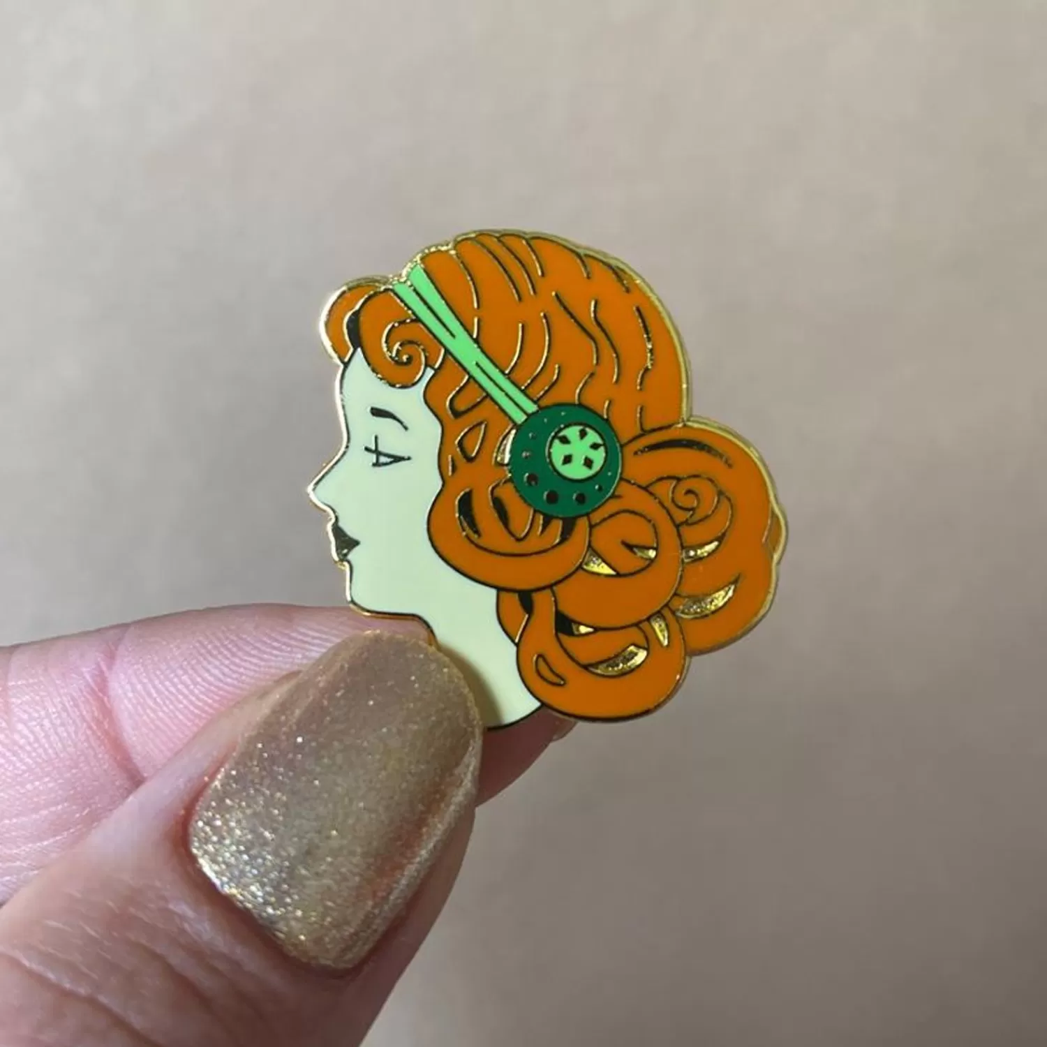 Mademoiselle Bernhardt Enamel Pin*Erstwilder Store