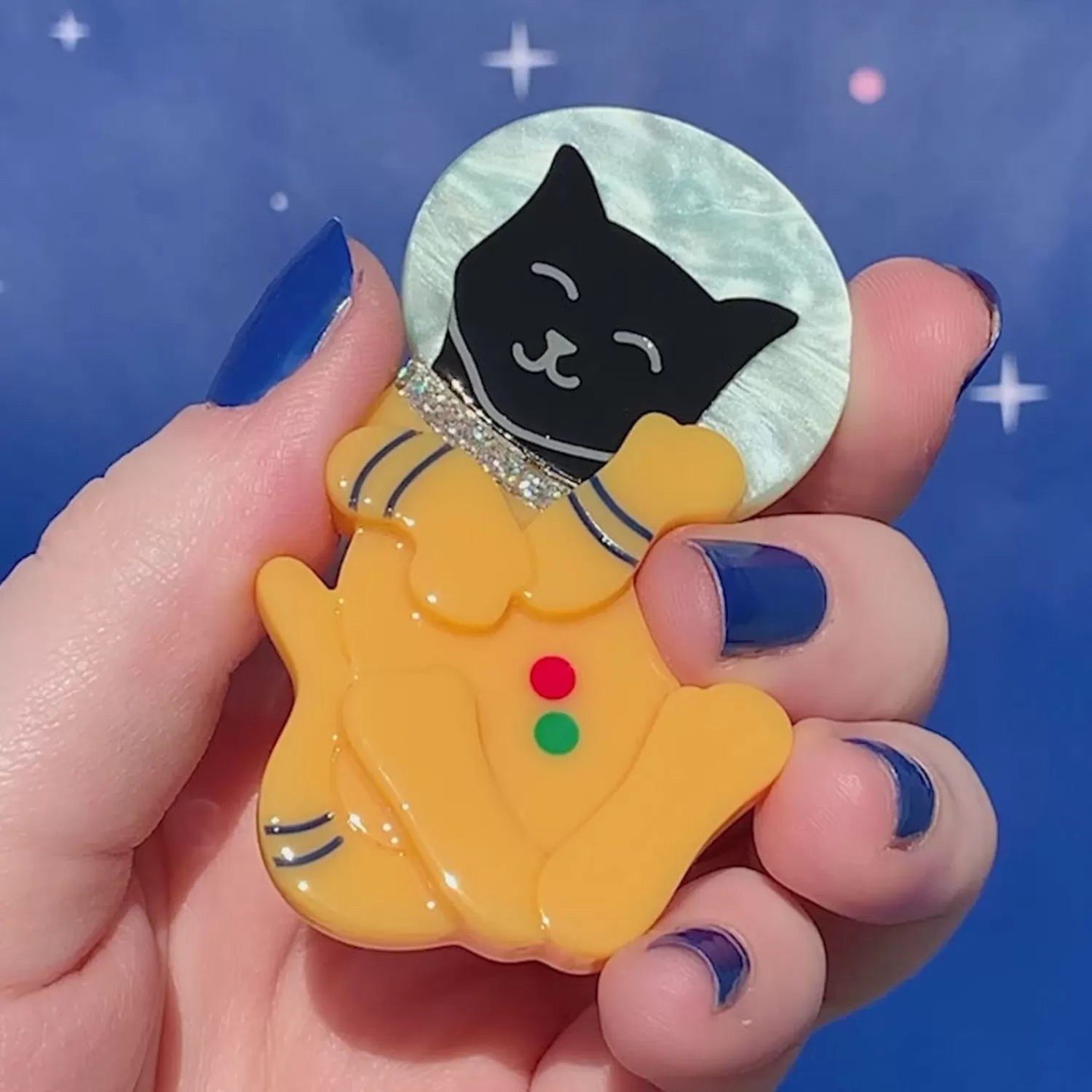 Major Tomcat Brooch*Erstwilder Online