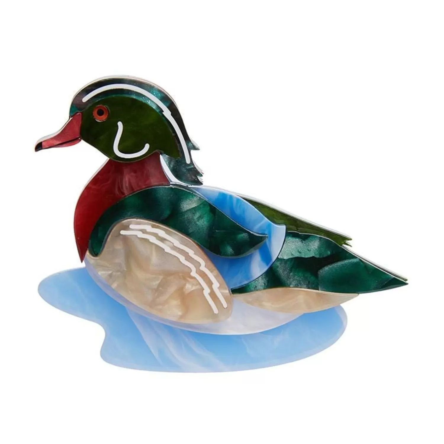 Mallard Ballard Brooch*Erstwilder Online