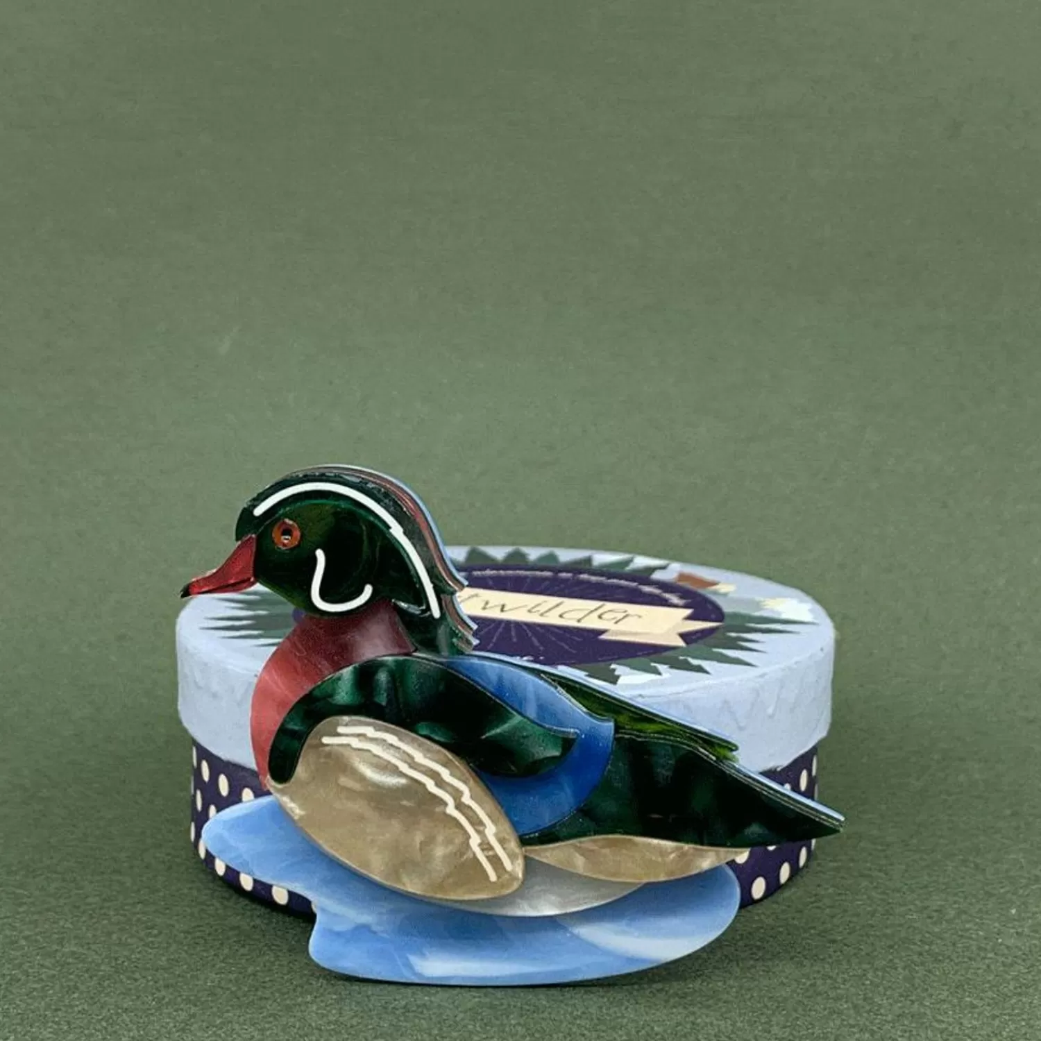 Mallard Ballard Brooch*Erstwilder Online