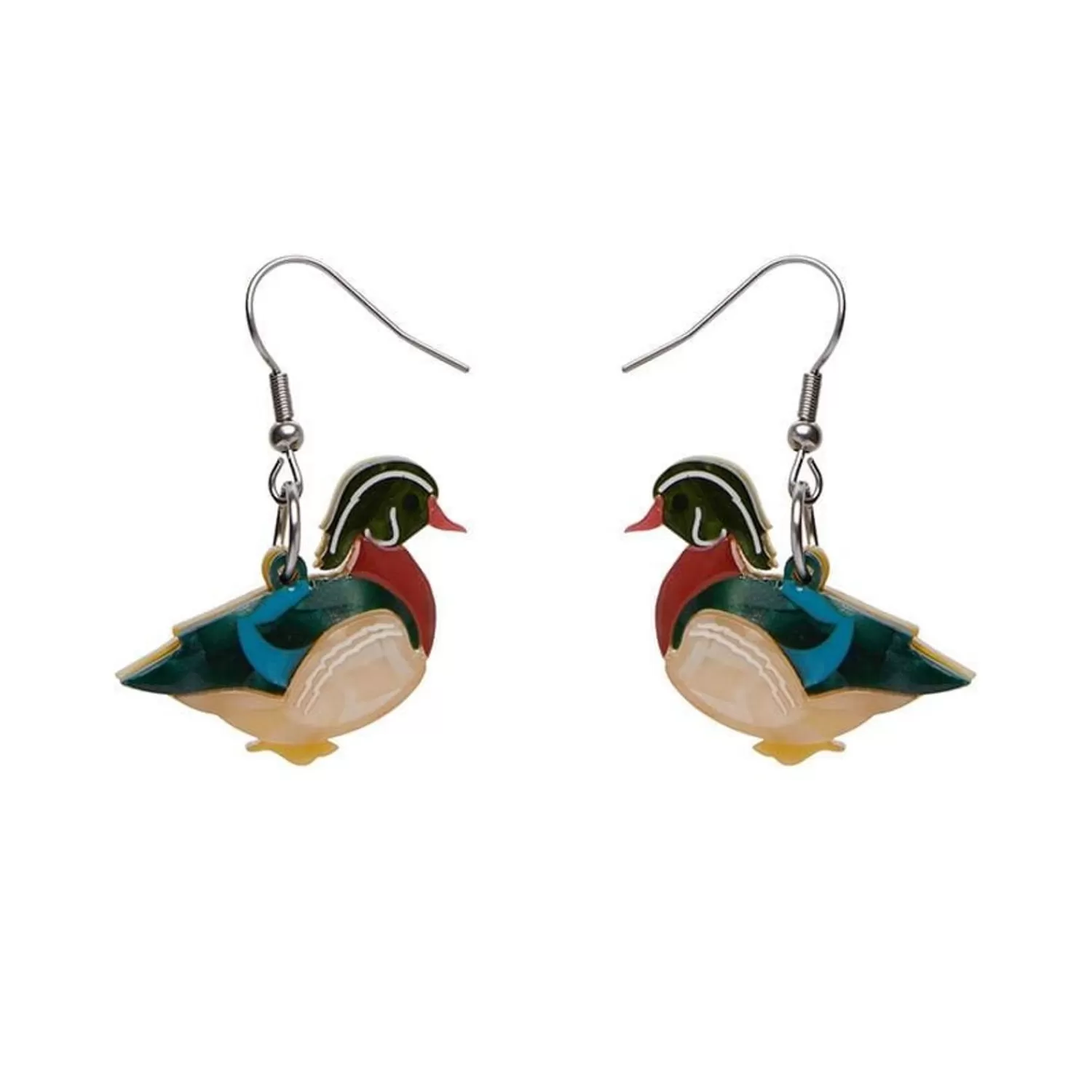 Mallard Ballard Drop Earrings*Erstwilder Clearance