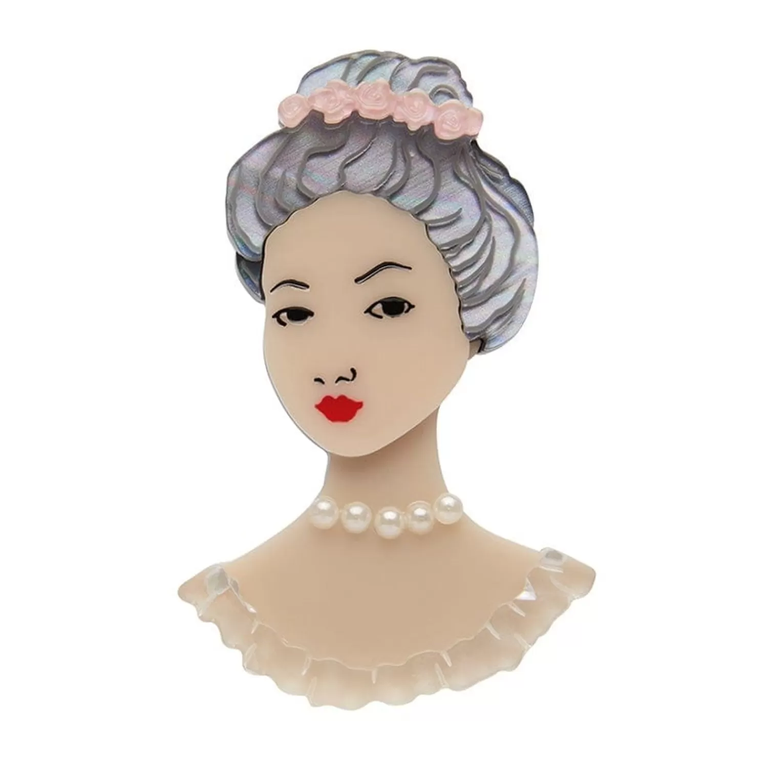 Marie Antoinette Brooch*Erstwilder Outlet