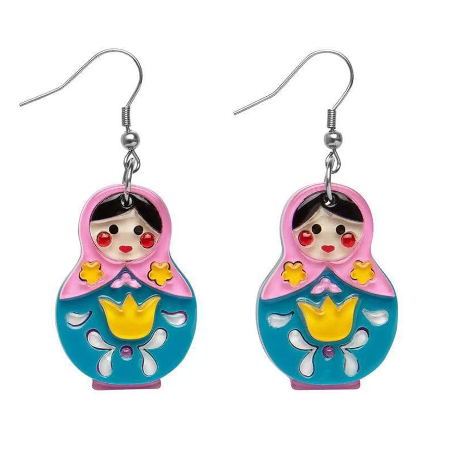 Matryoshka Memories Earrings*Erstwilder Hot