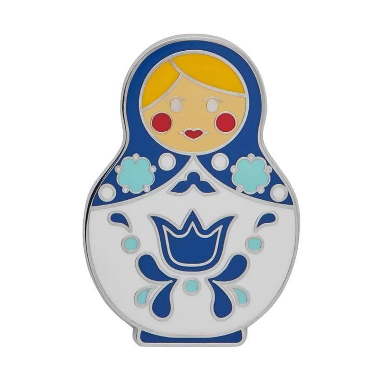 Matryoshka Memories Large Enamel Pin*Erstwilder Shop