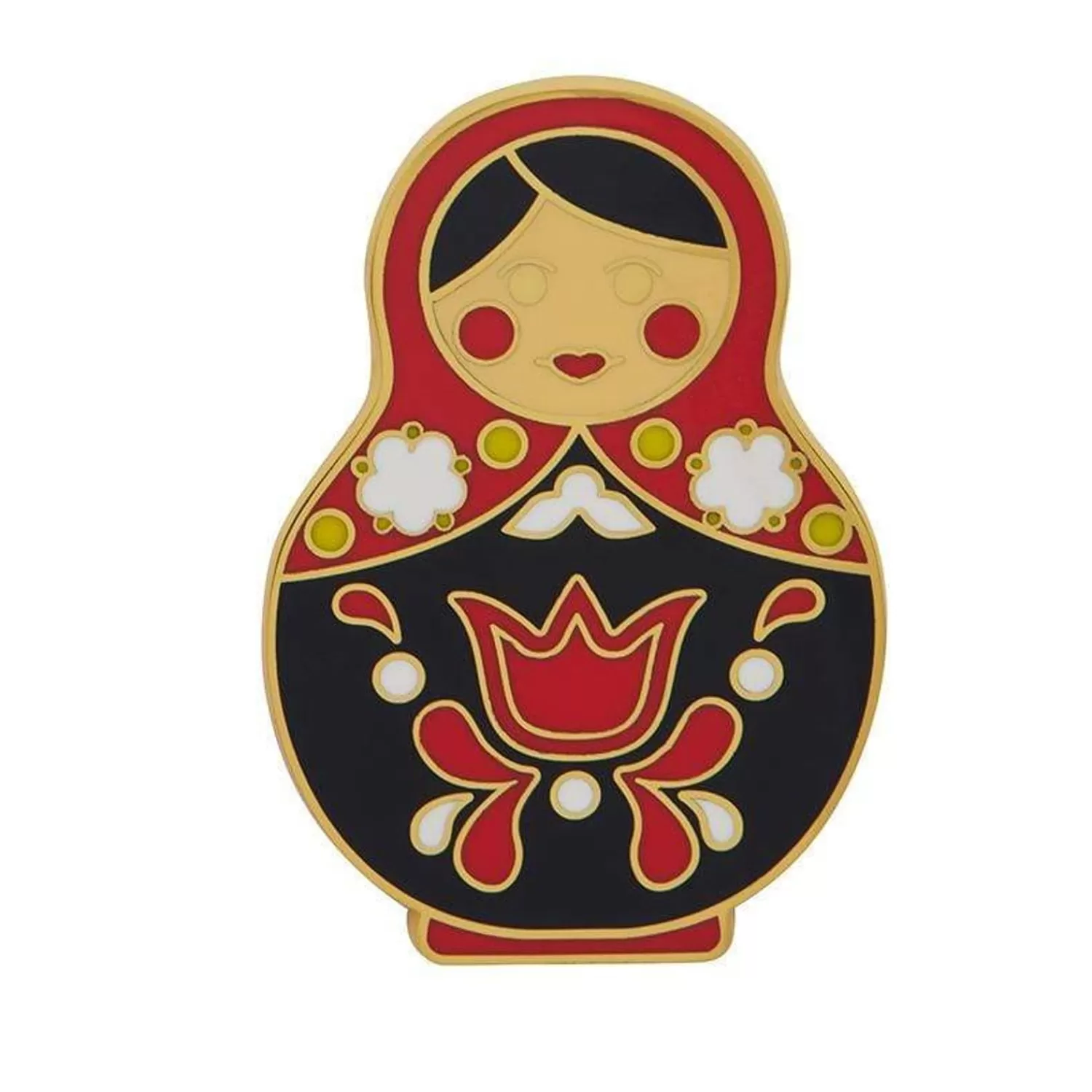 Matryoshka Memories Large Enamel Pin*Erstwilder Best Sale