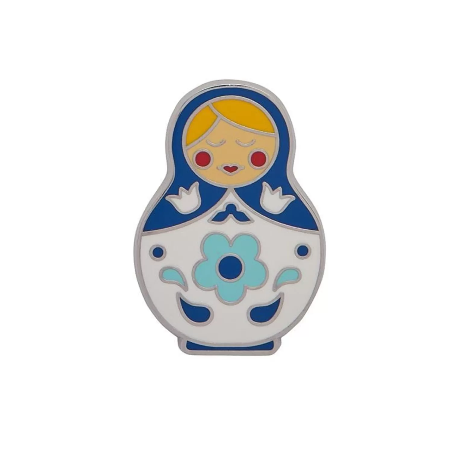 Matryoshka Memories Medium Enamel Pin*Erstwilder Outlet