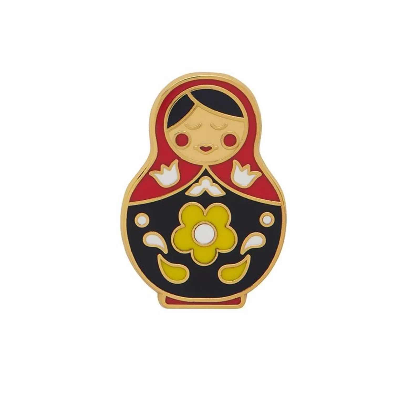 Matryoshka Memories Medium Enamel Pin*Erstwilder Store