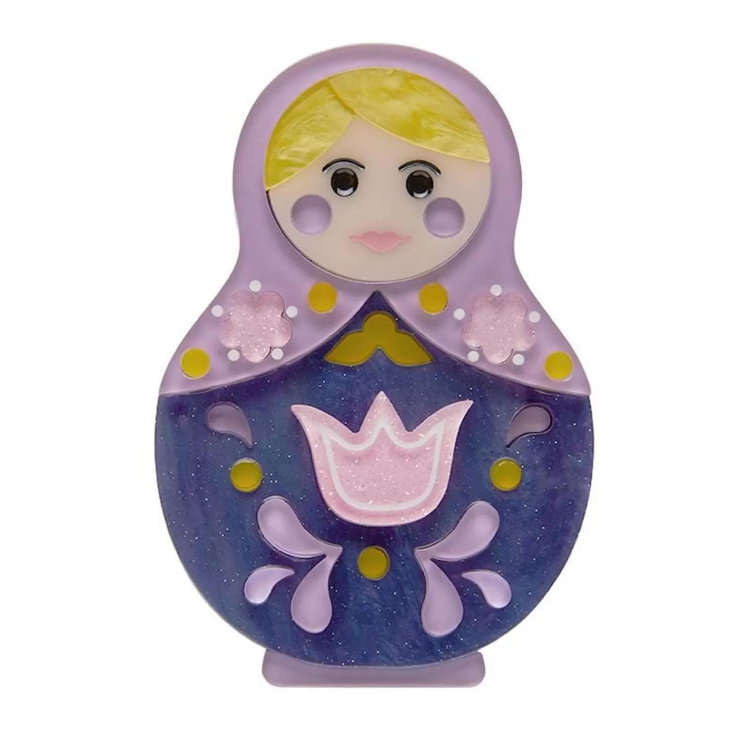 Matryoshka Memories Toy Brooch*Erstwilder Hot