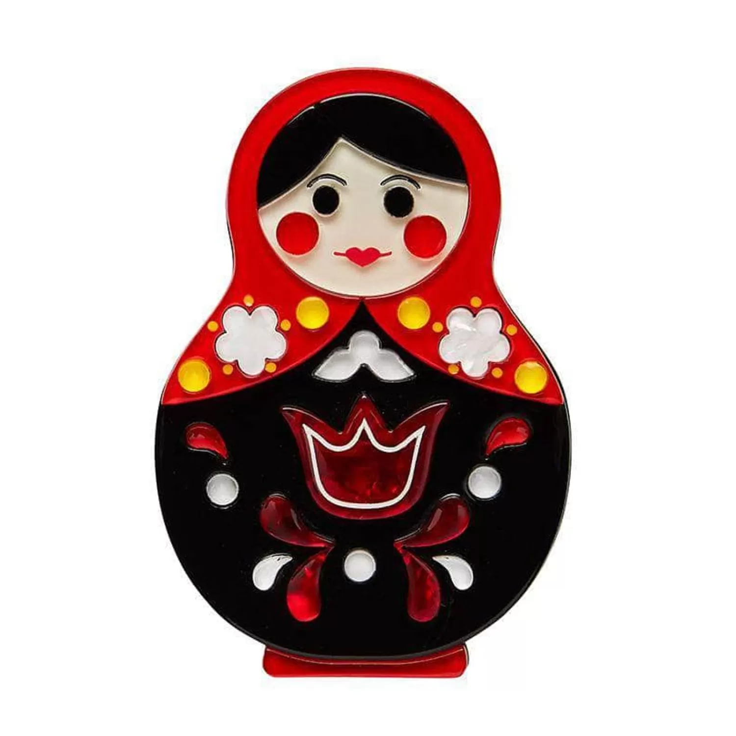 Matryoshka Memories Toy Brooch*Erstwilder Hot