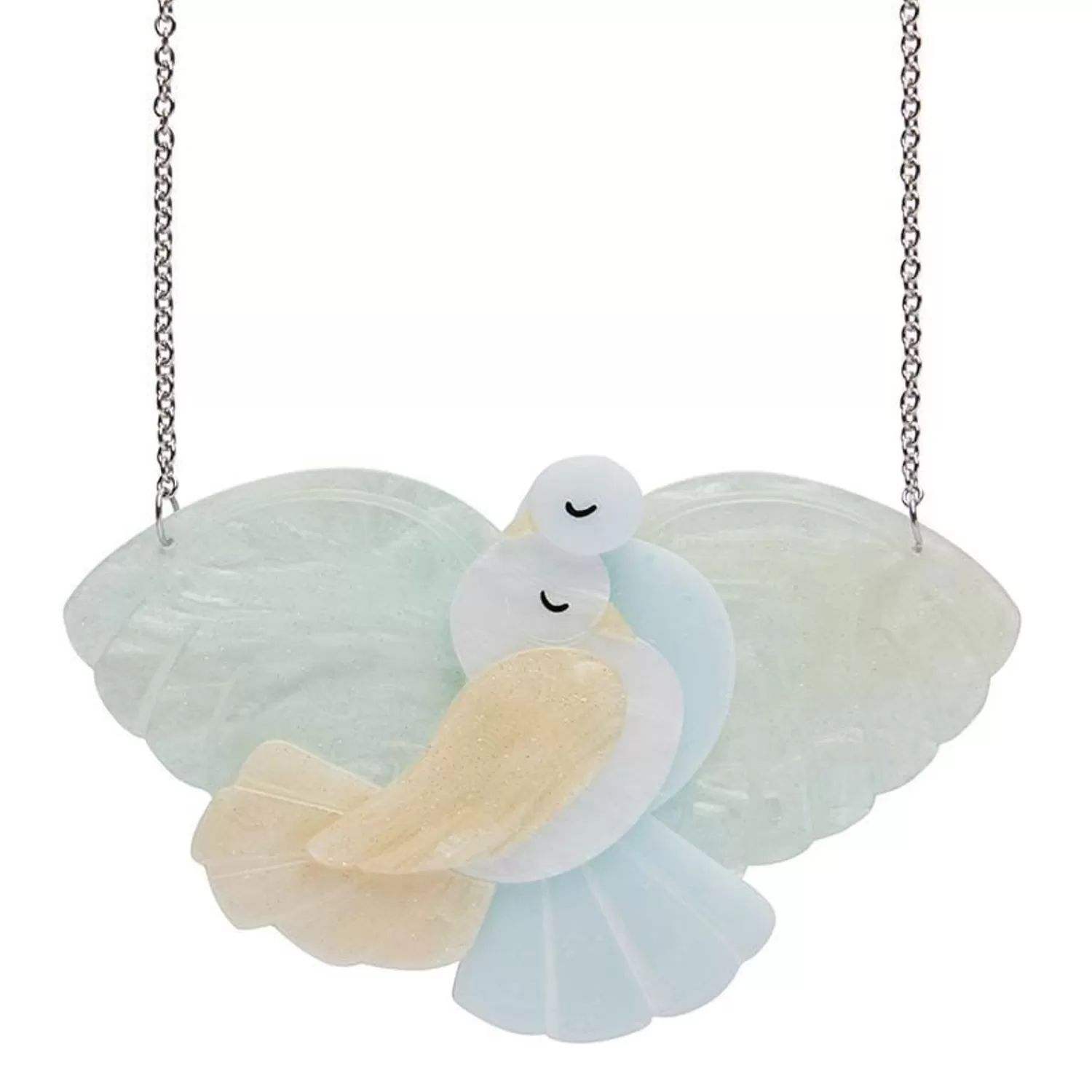 Mes Columbes Doves Necklace*Erstwilder Clearance