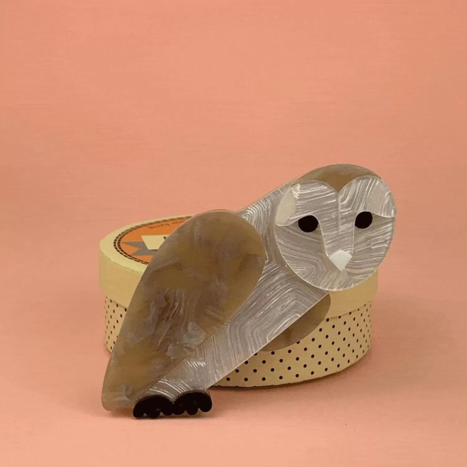 Miah Masked Owl Brooch*Erstwilder Online