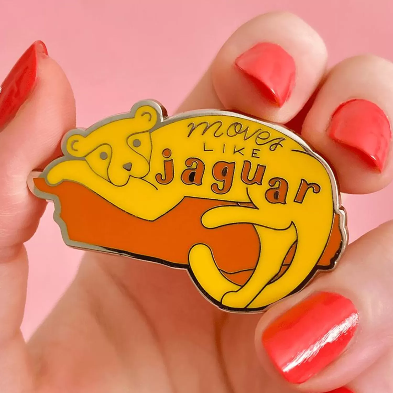 Moves Like Jaguar Enamel Pin*Erstwilder Online