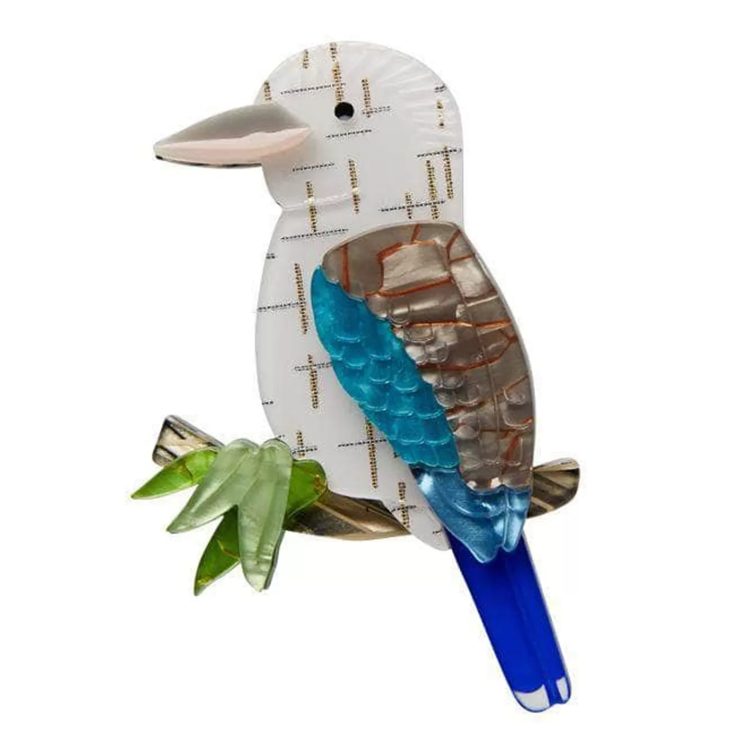 No Laughing Matter Kookaburra Brooch*Erstwilder Fashion