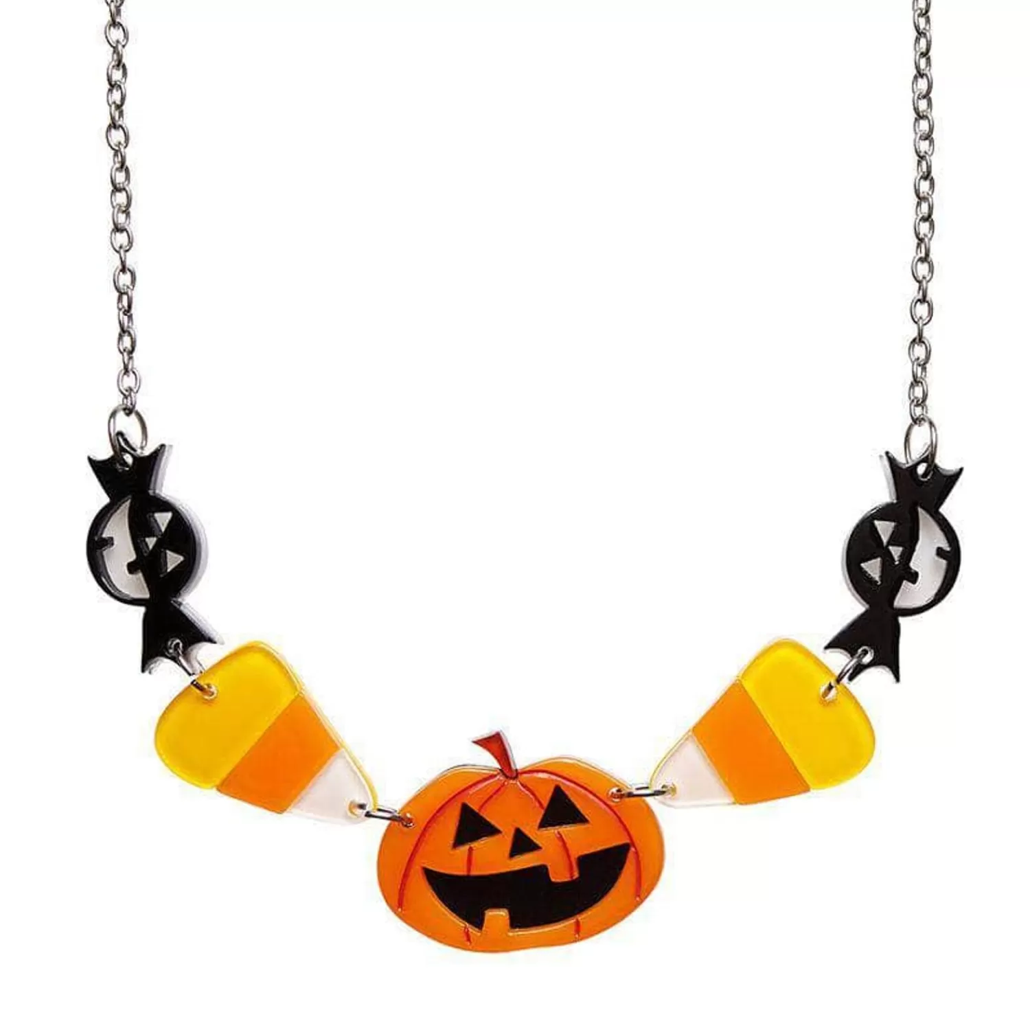 No Tricks Halloween Necklace*Erstwilder Store