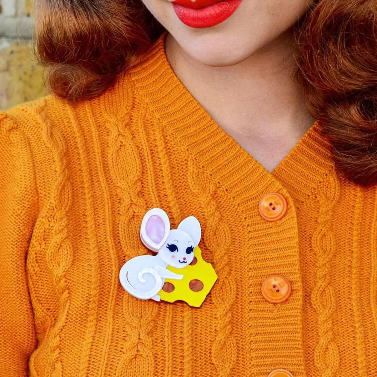 Not Even A Mouse Brooch*Erstwilder Cheap