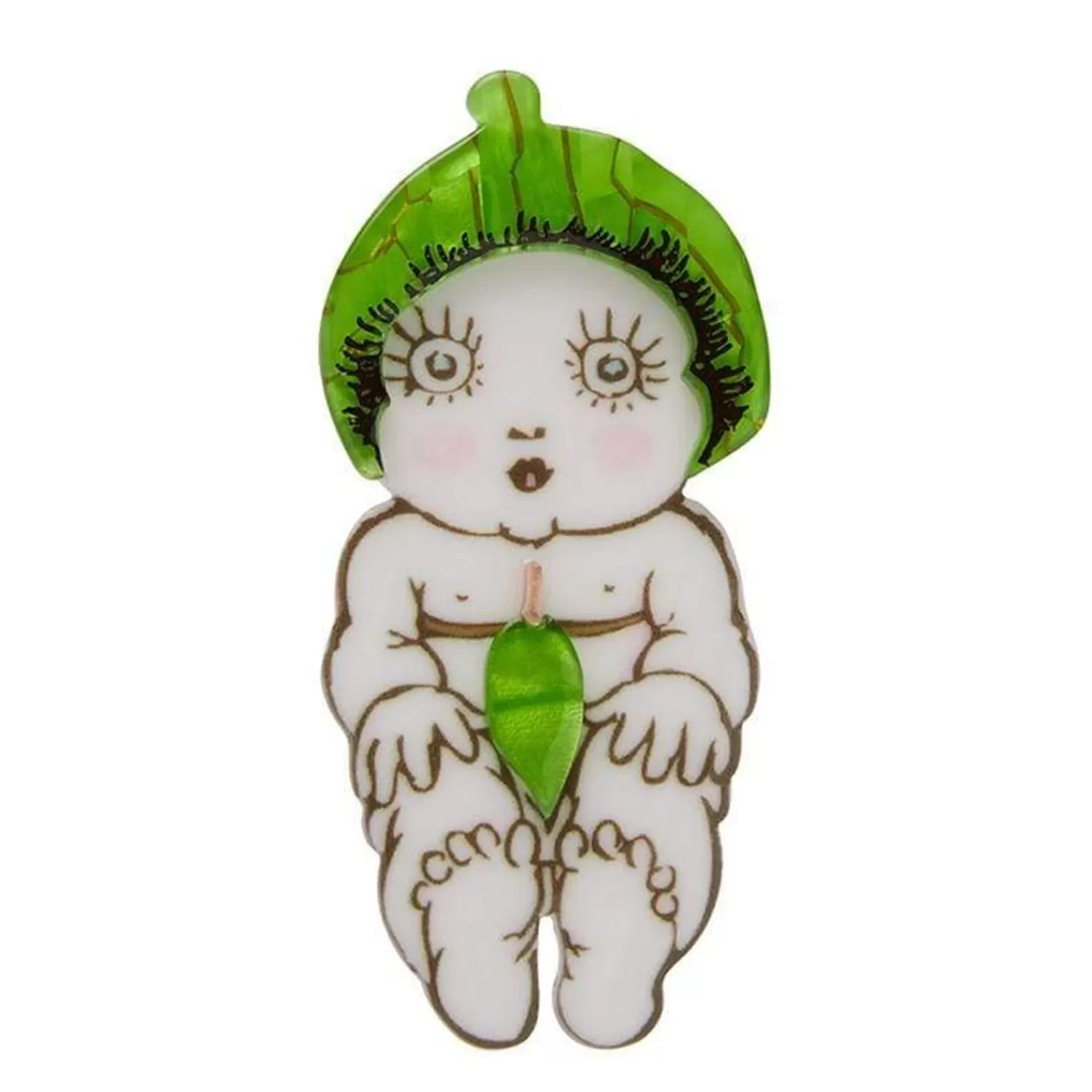 Nuttybub Brooch*Erstwilder Clearance