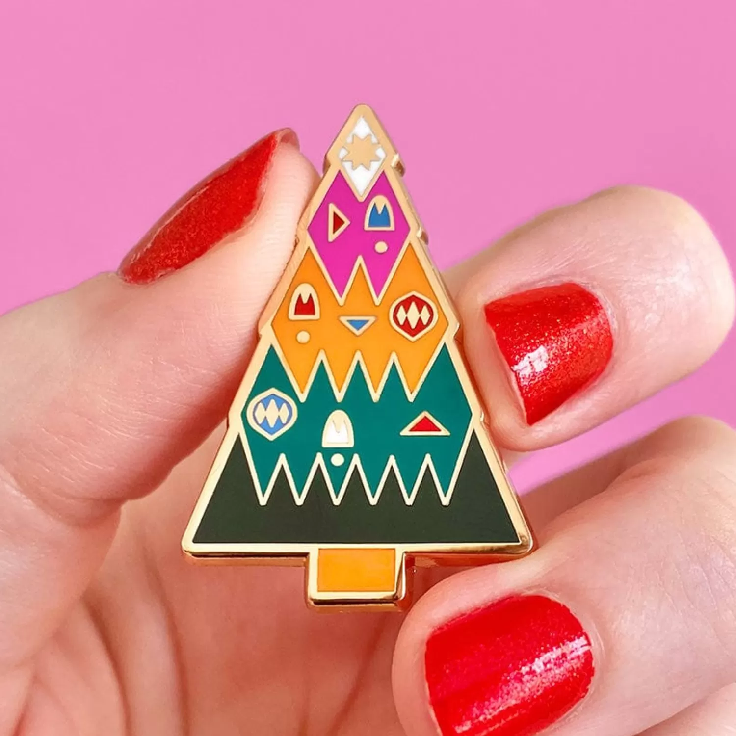 O Christmas Tree Enamel Pin*Erstwilder Cheap