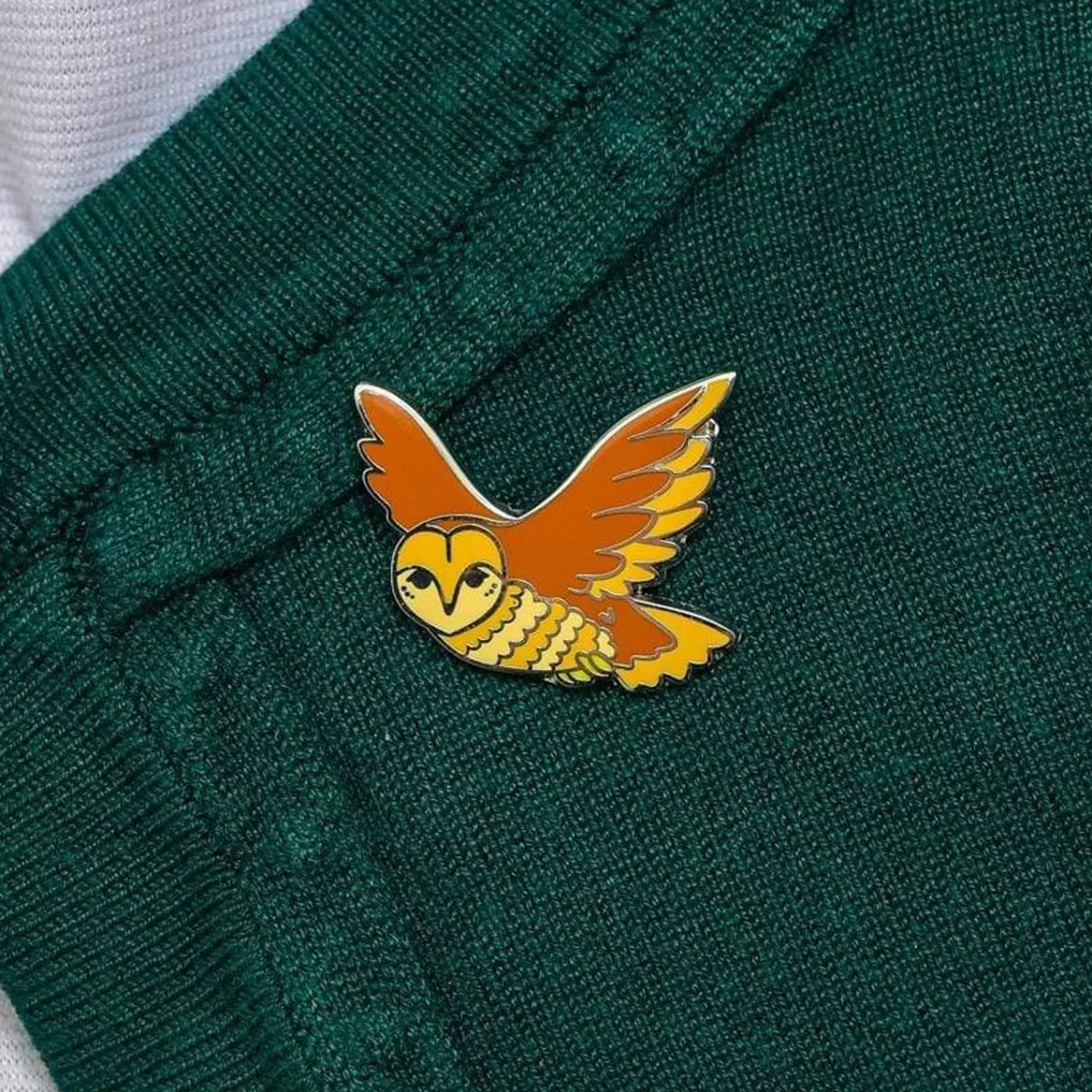 Obsequious Owl Enamel Pin*Erstwilder Store