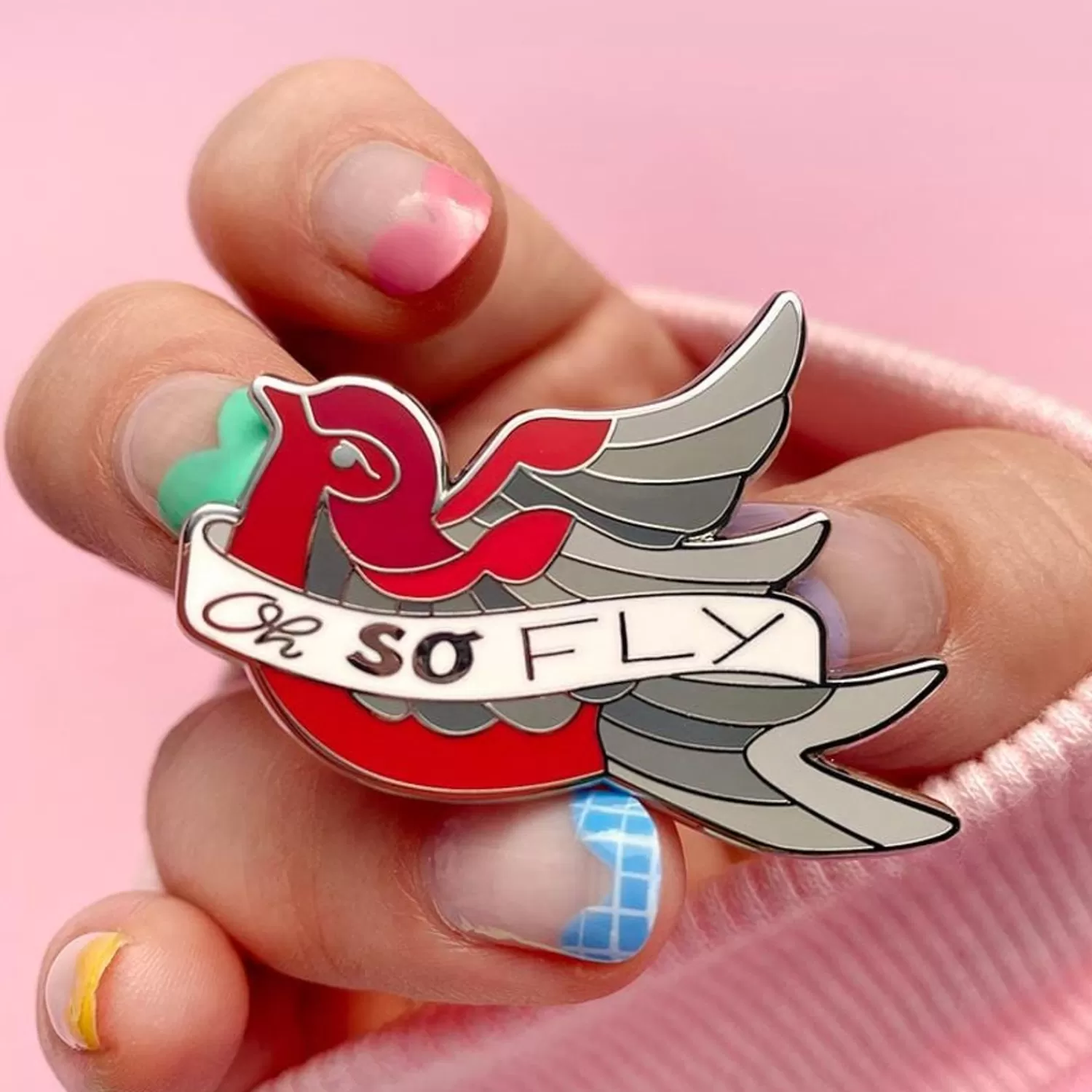 Oh So Fly Enamel Pin*Erstwilder Outlet