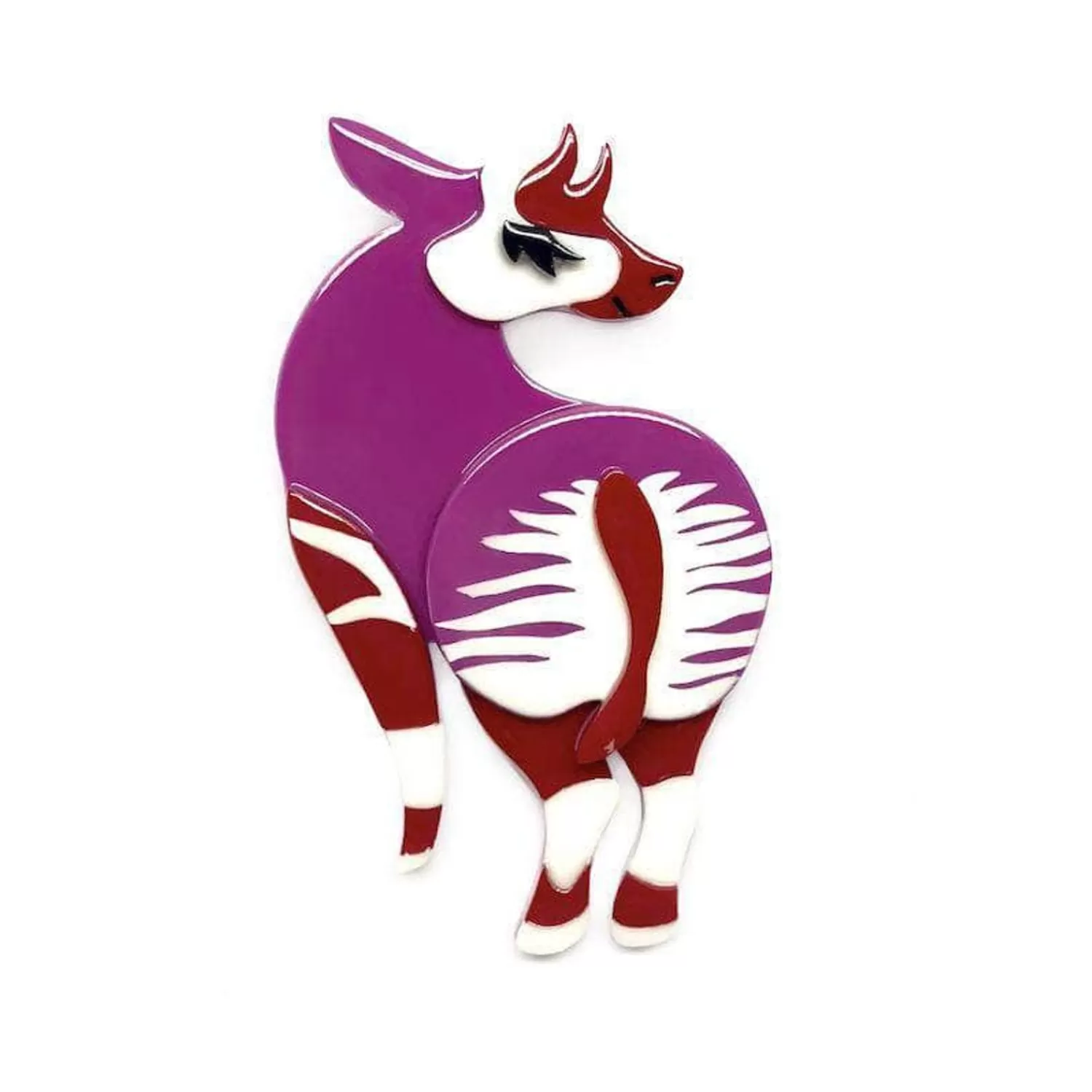 Okapi Of Course Brooch*Erstwilder Flash Sale