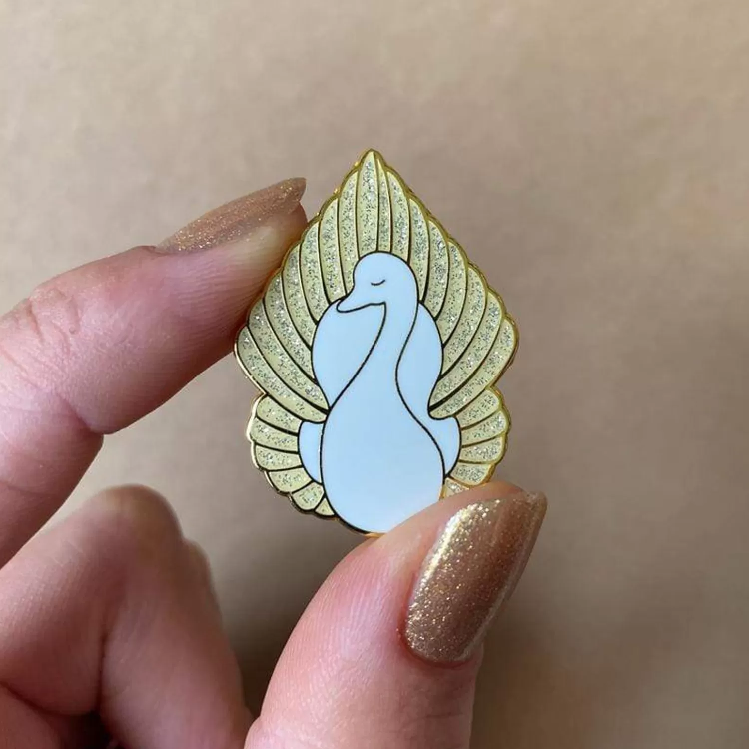 On White Wings Enamel Pin*Erstwilder Shop