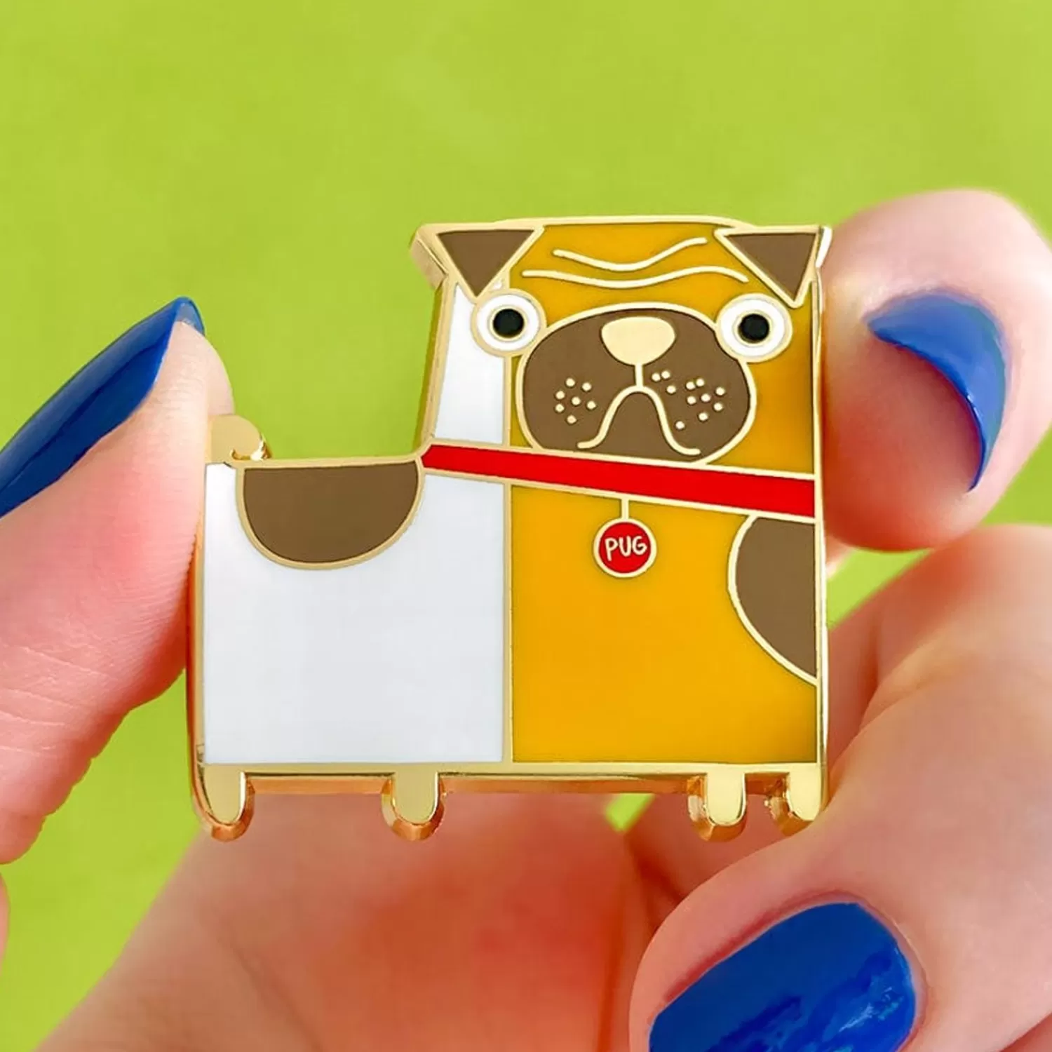 Order Of The Pug Enamel Pin*Erstwilder Cheap